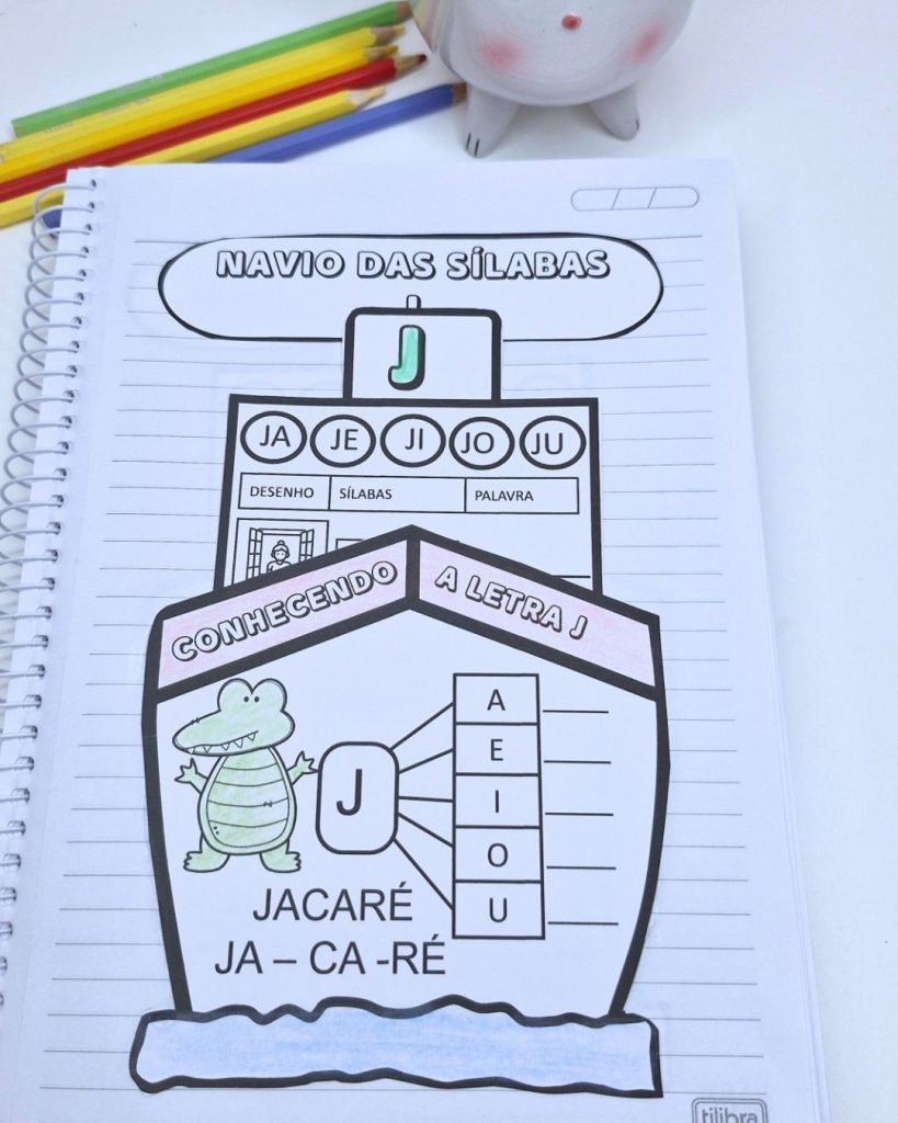 Atividades Sílabas Simples – Navio das Sílabas - Educar Recursos ...
