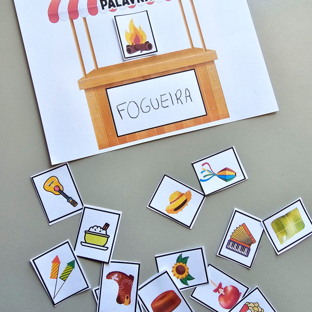 Barraca das palavras Juninas