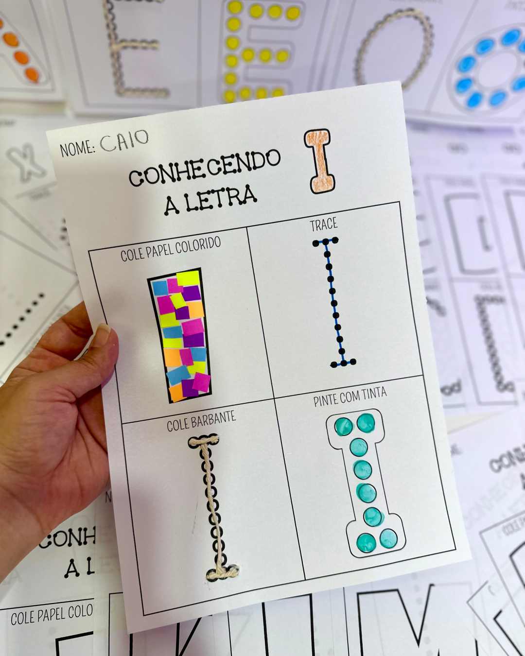 Apostila de atividades para trabalhar as letras do Alfabeto com ...