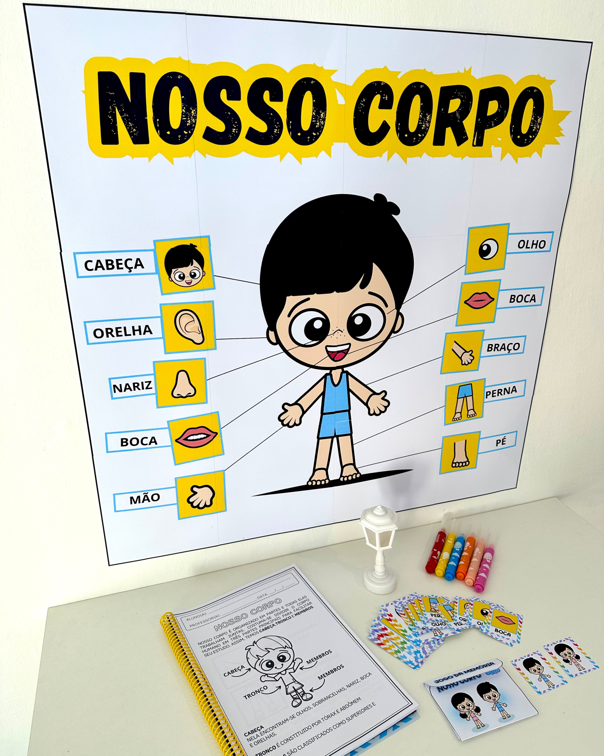 Kit tema Nosso Corpo - Imagem 4
