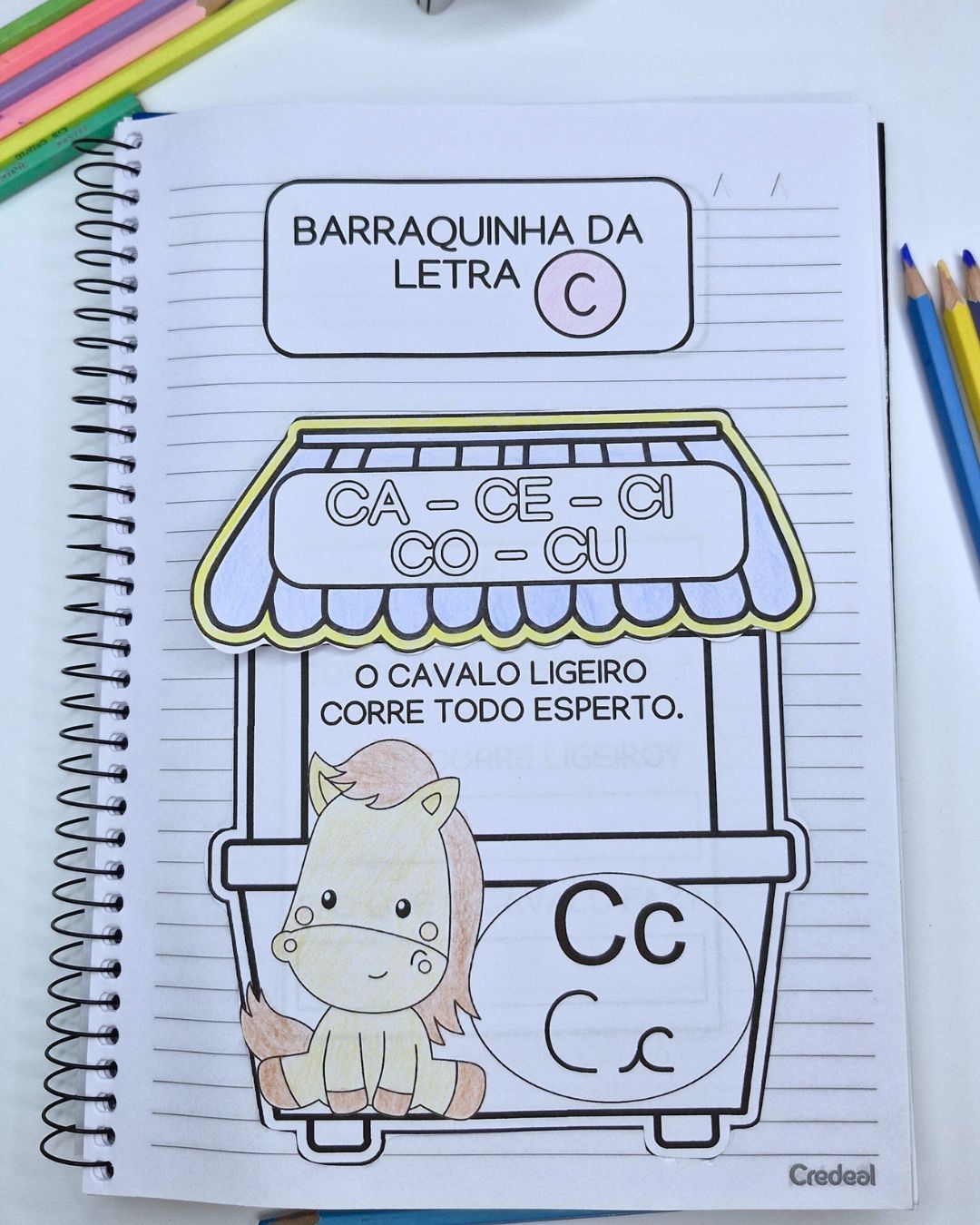 Atividades Sílabas Simples Barraquinha das Letras - Imagem 5