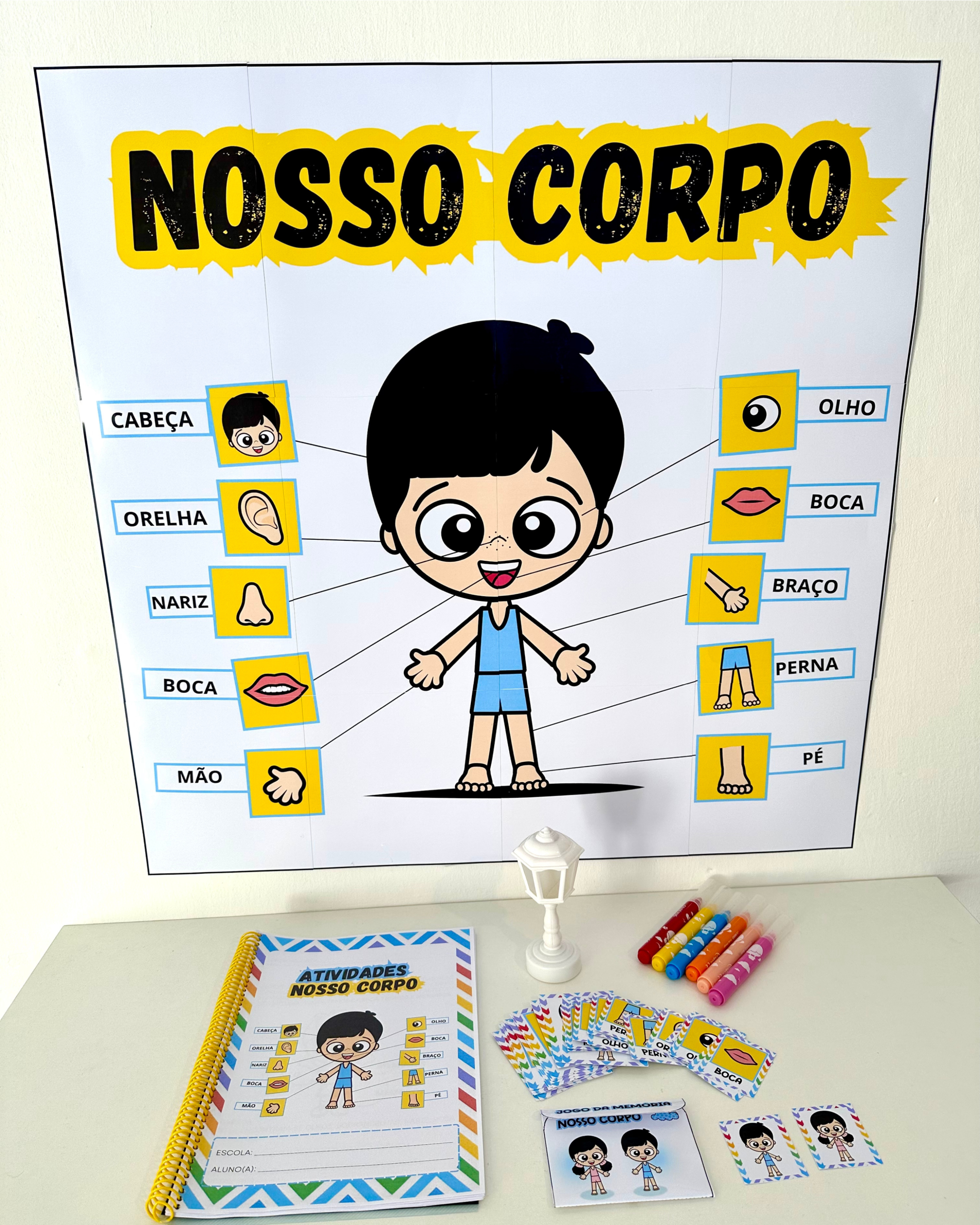 Kit tema Nosso Corpo - Imagem 5
