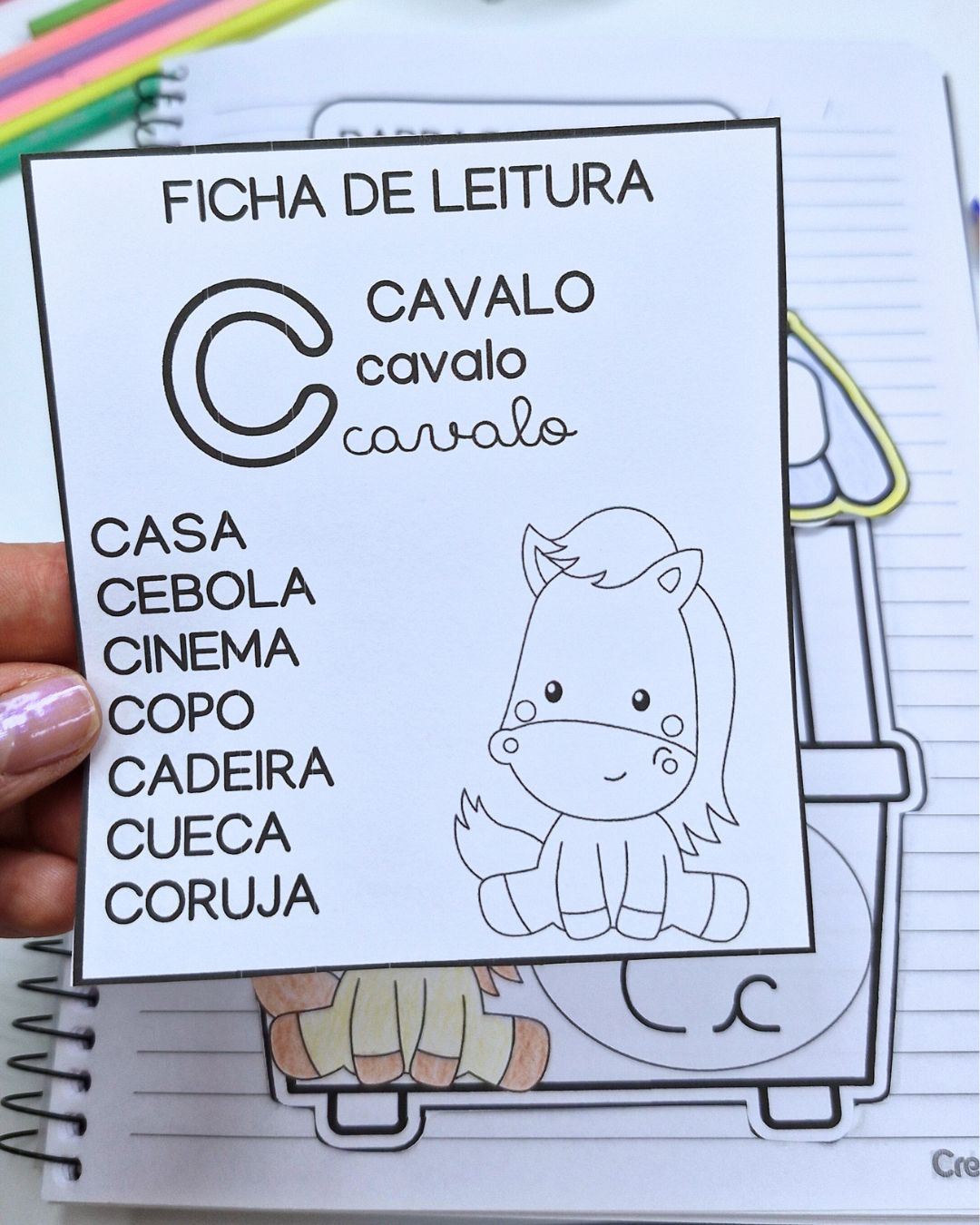 Atividades Sílabas Simples Barraquinha das Letras - Imagem 7
