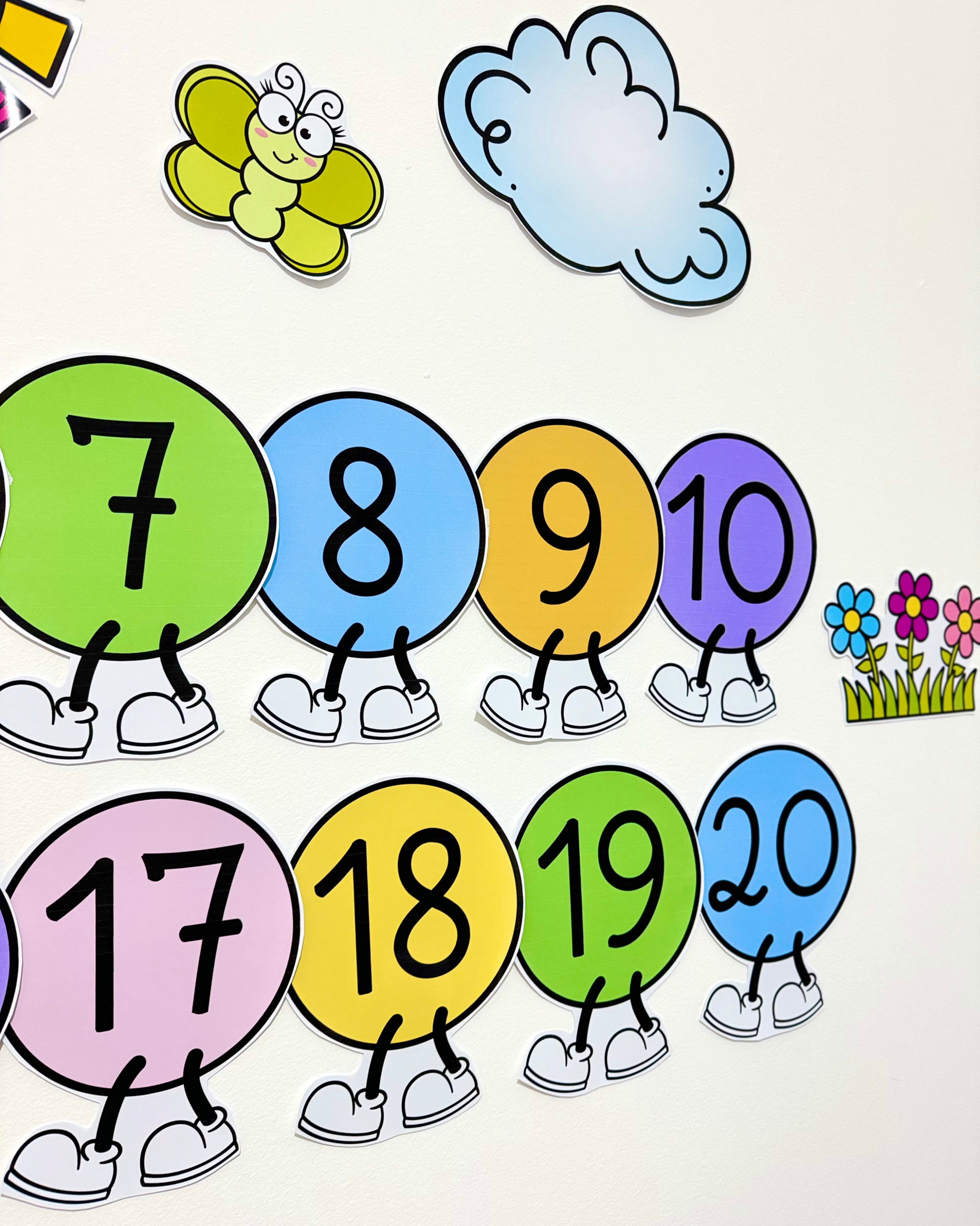 Recurso visual Centopeia dos Números de 1 a 20 - Imagem 8
