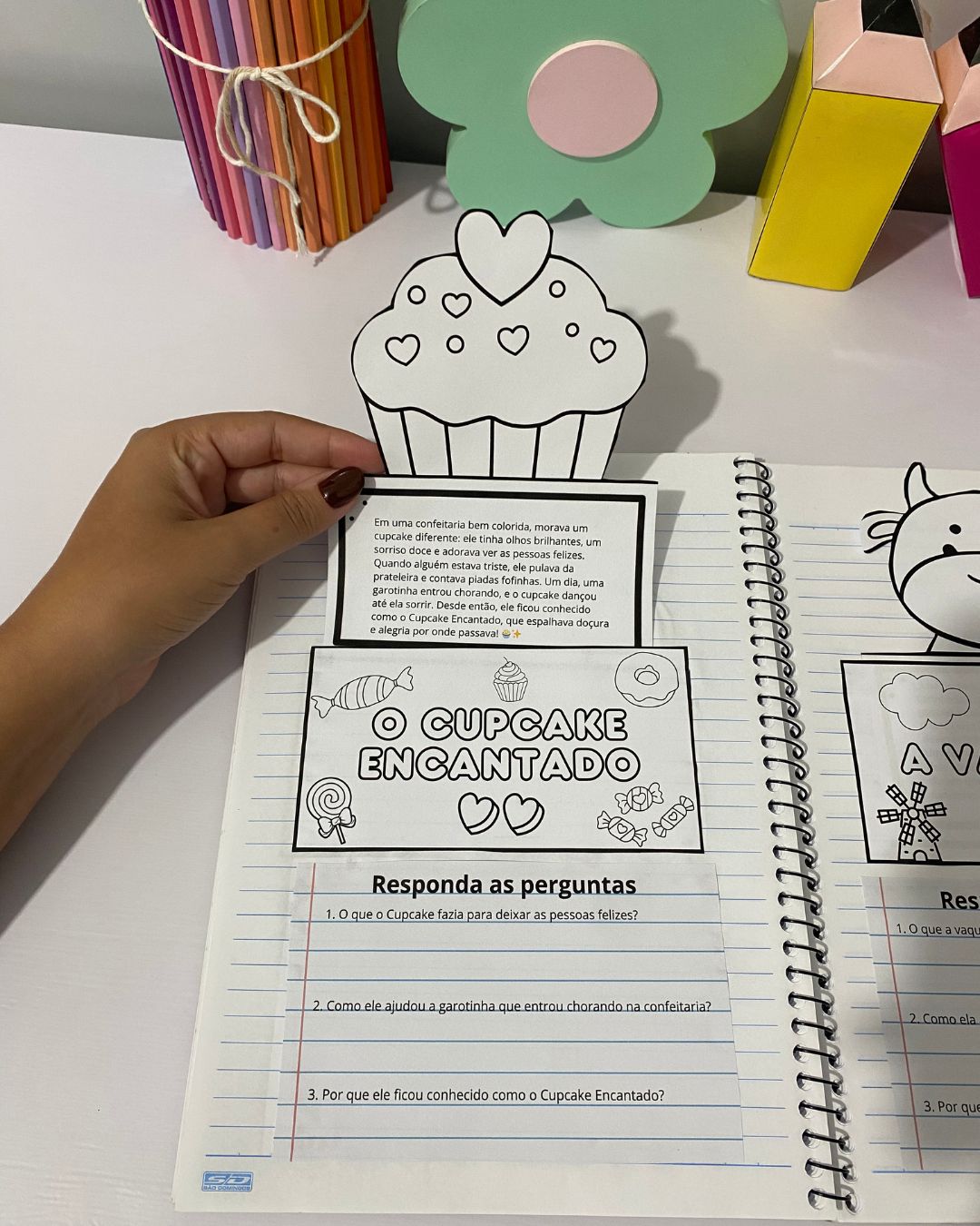 Pequenos Contos e Interpretações - Um material encantador para desenvolver a leitura e a compreensão das crianças! - Imagem 3
