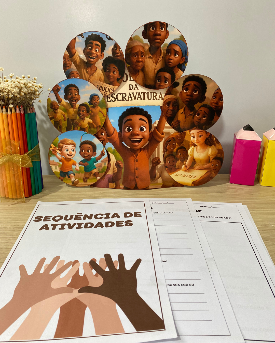 Luva de História - Abolição da Escravatura no Brasil - Imagem 4