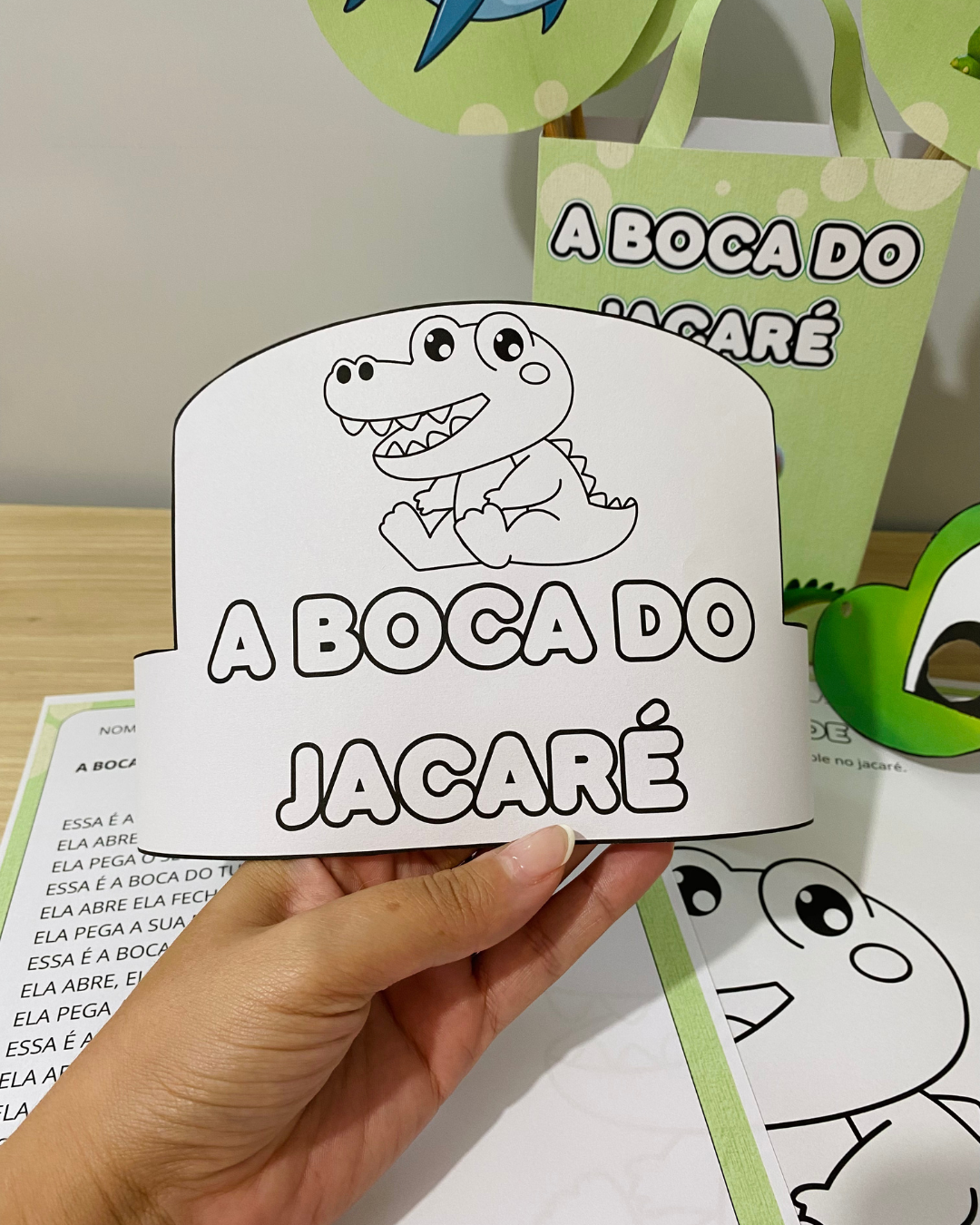 SACOLA MUSICAL A BOCA DO JACARÉ - Imagem 2