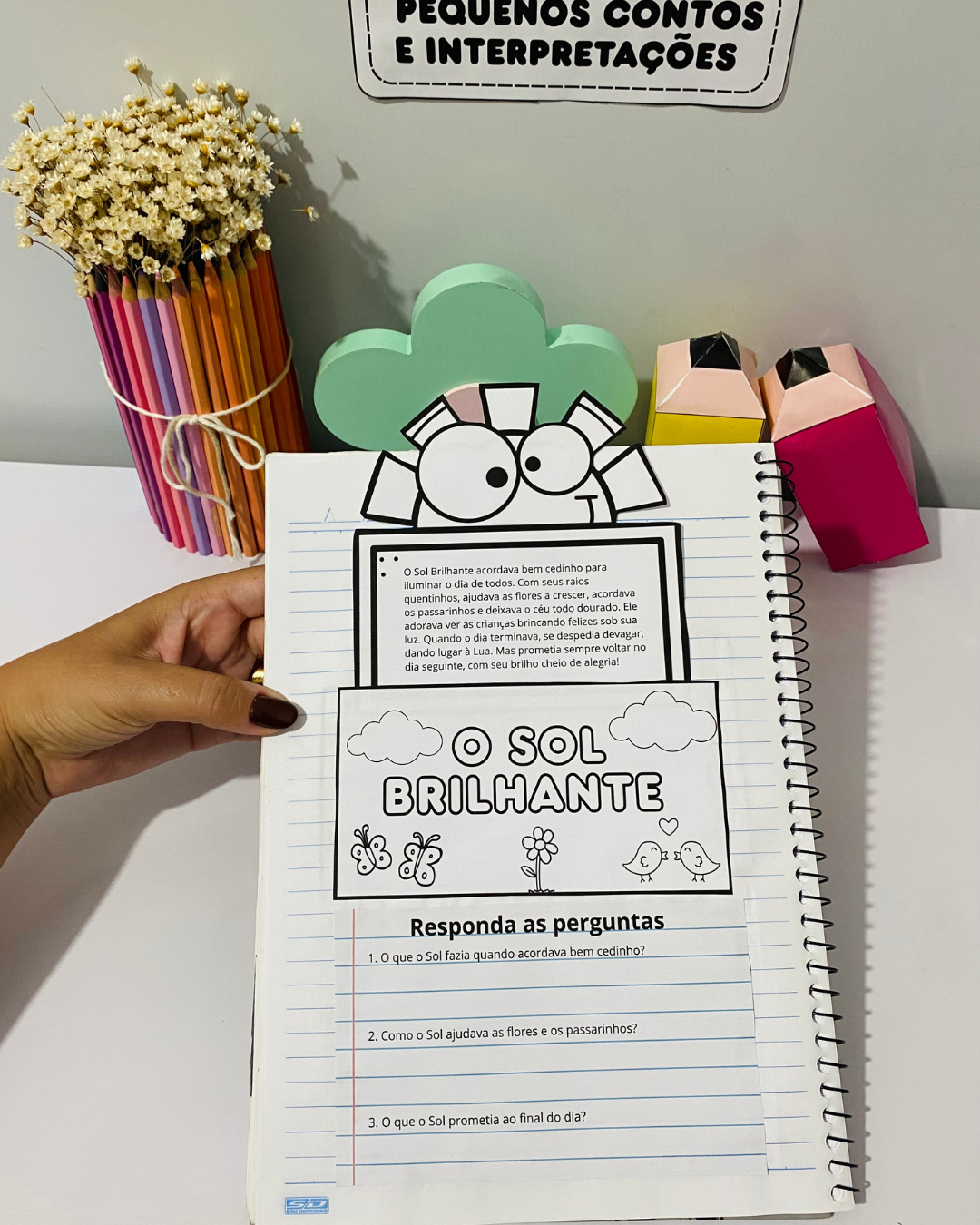 Pequenos Contos e Interpretações - Um material encantador para desenvolver a leitura e a compreensão das crianças!