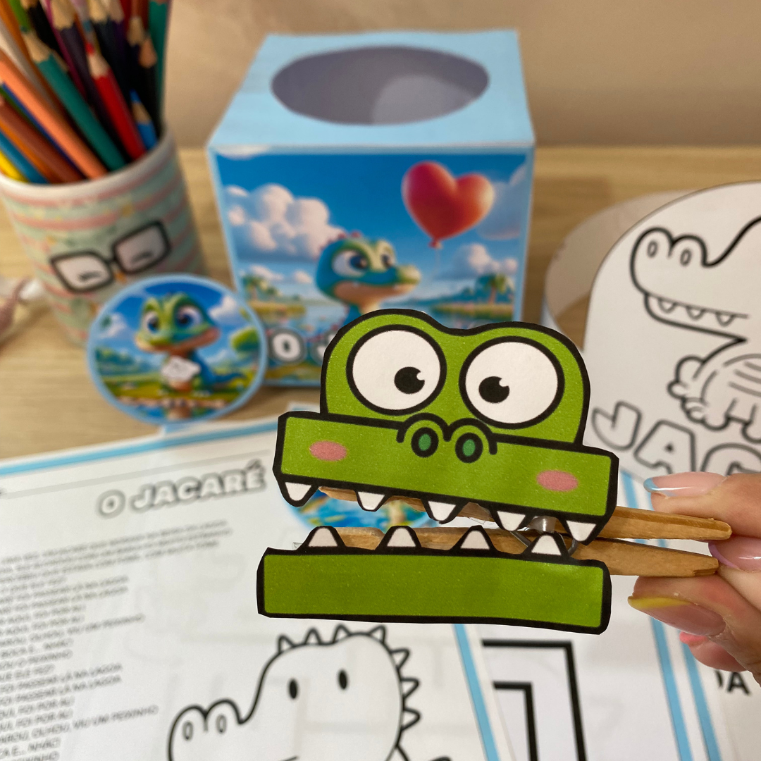 História do Jacaré Faminto