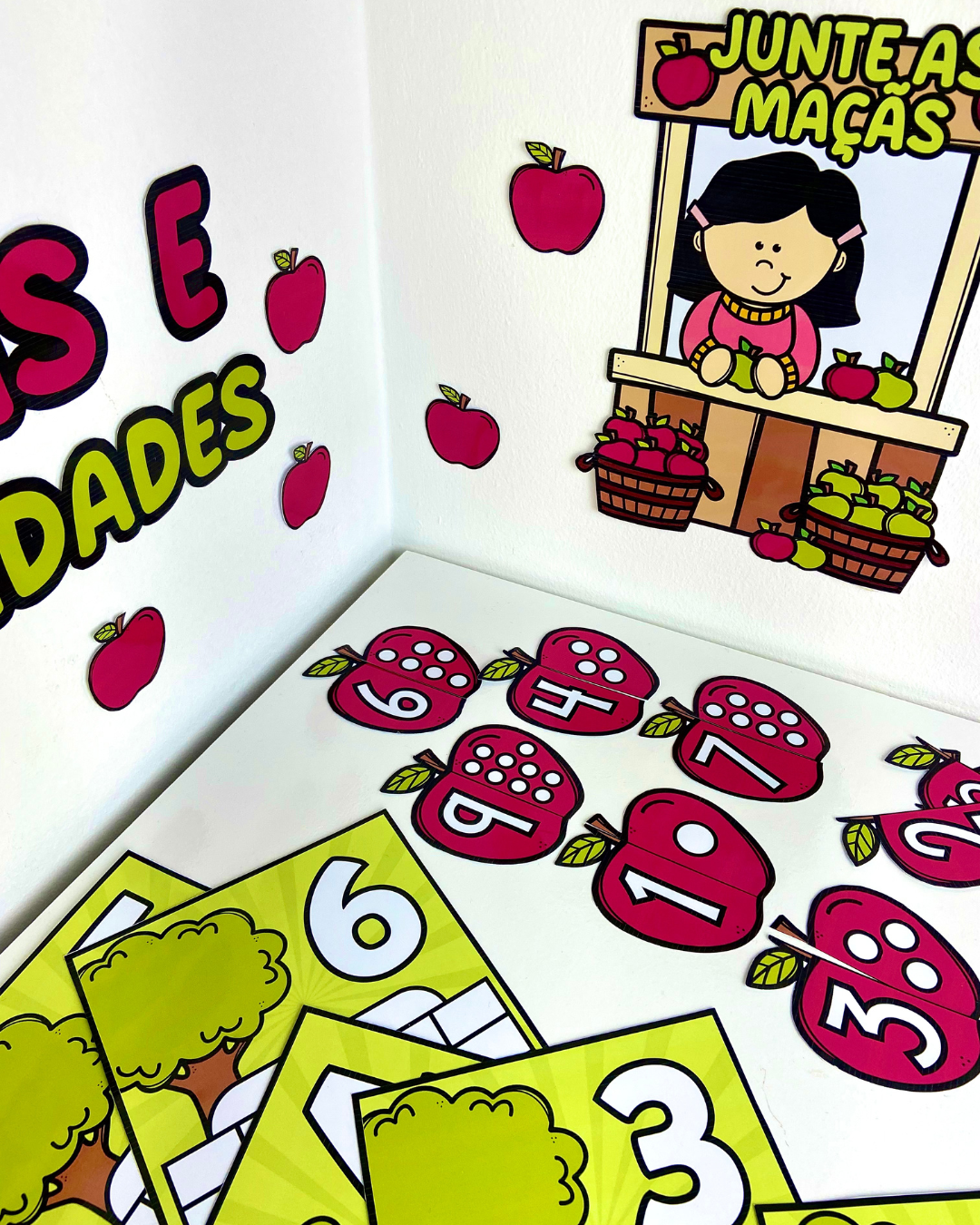 Maças e quantidades