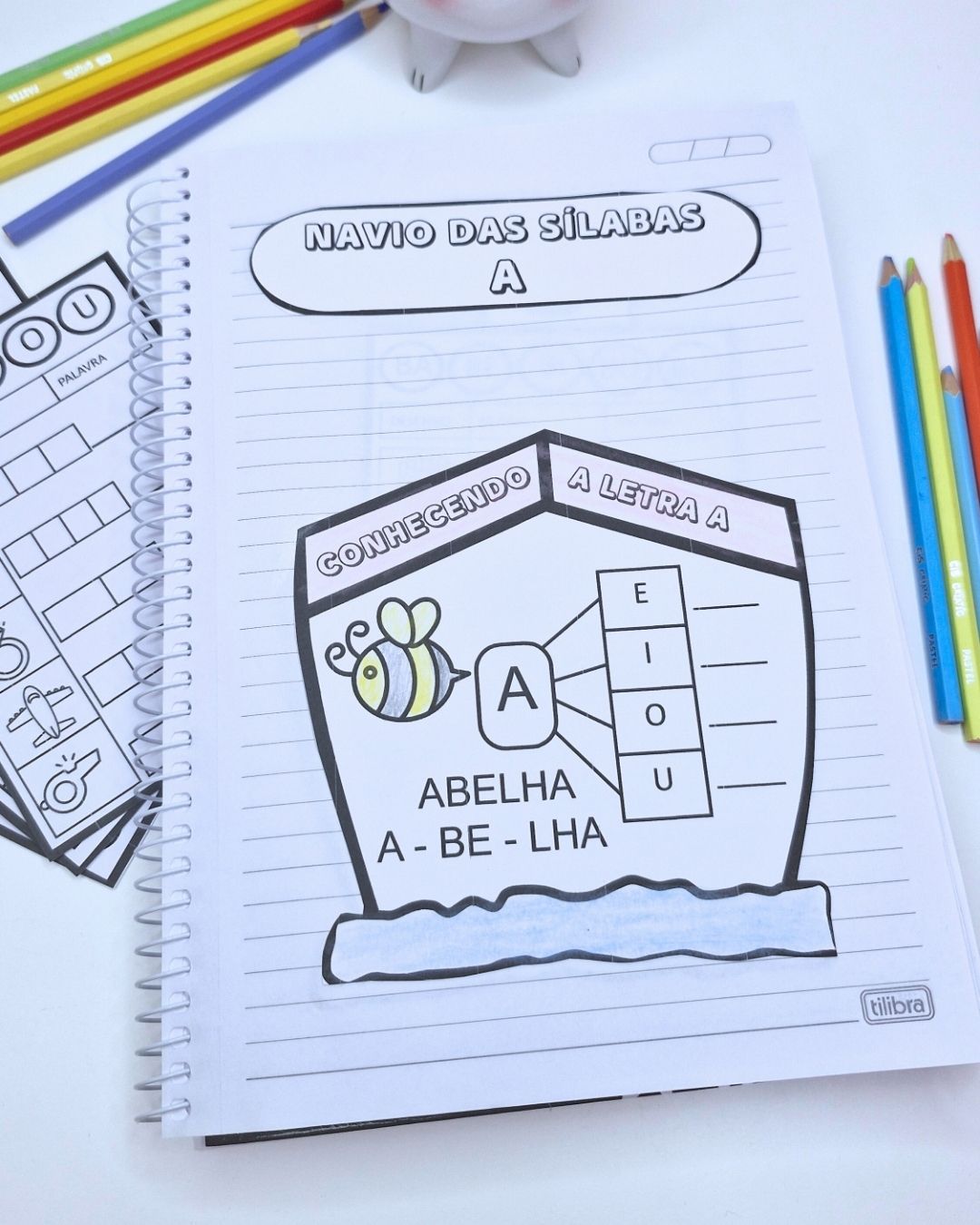 Atividades Sílabas Simples – Navio das Sílabas - Imagem 2