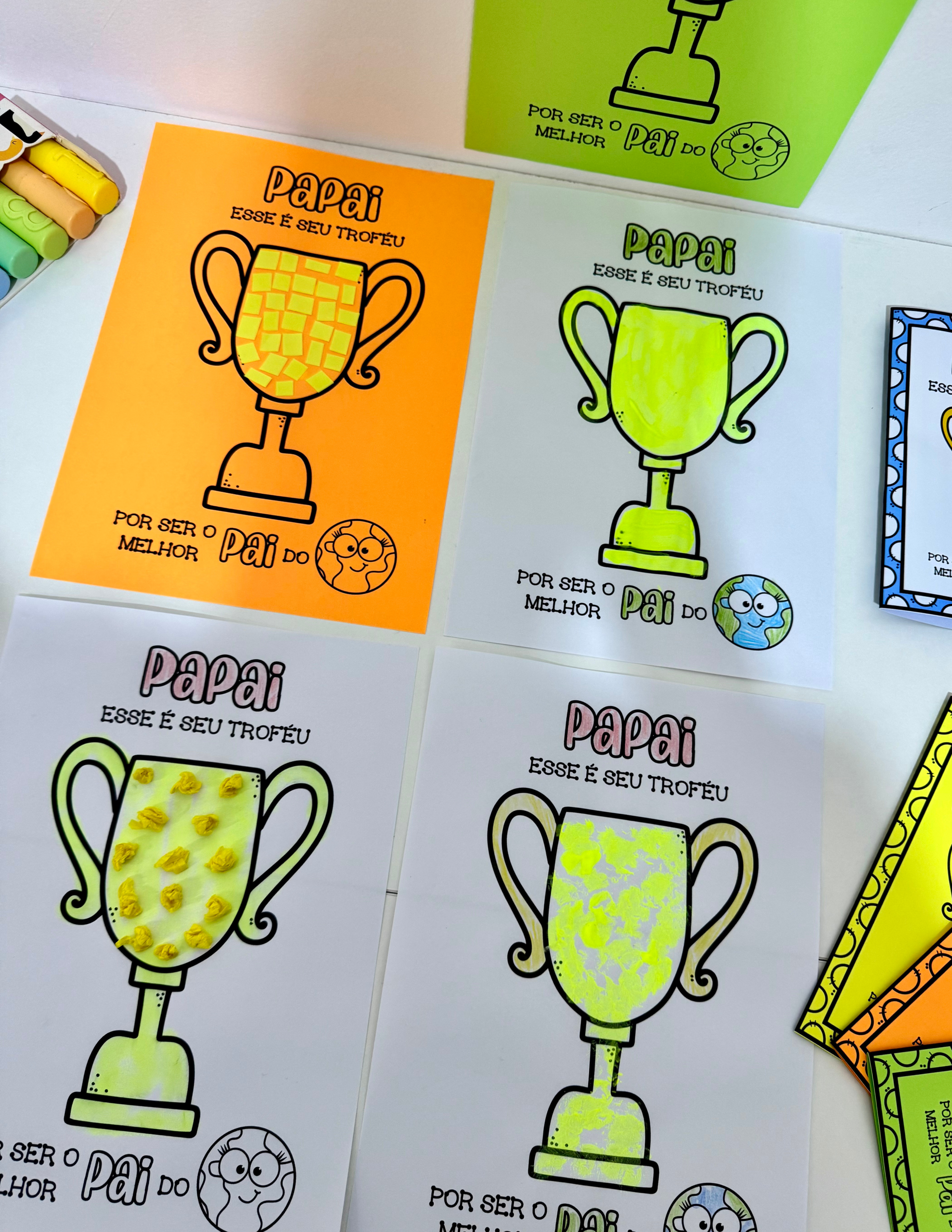 Kit Dia dos Pais tema Troféu - Imagem 12