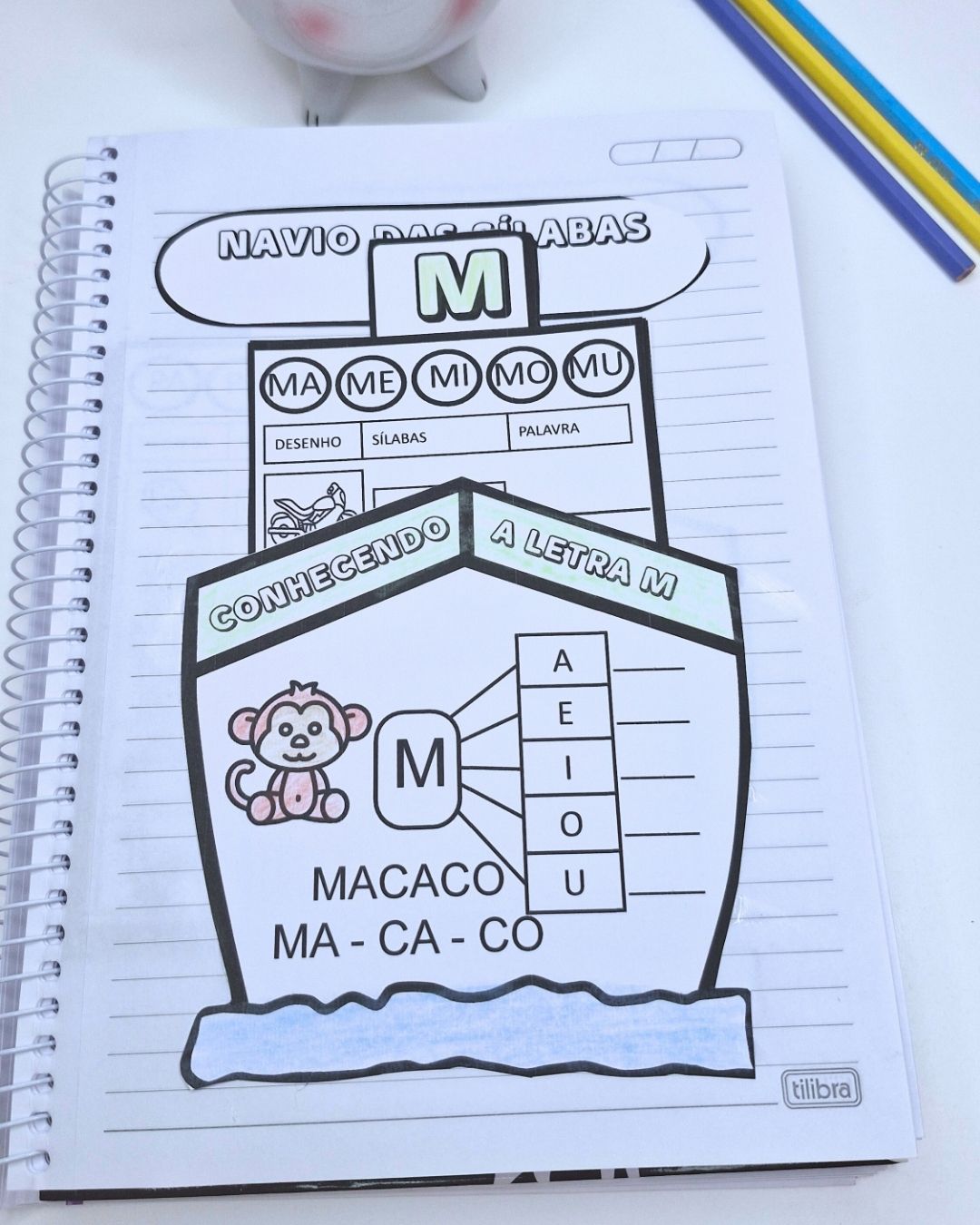Atividades Sílabas Simples – Navio das Sílabas - Imagem 18