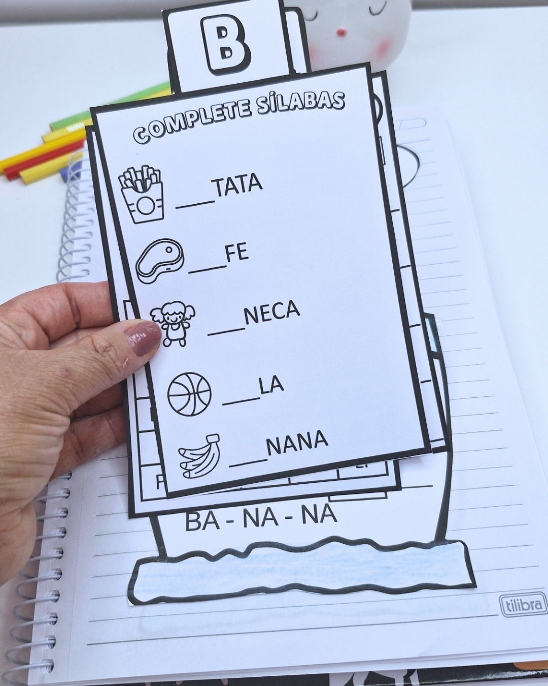 Atividades Sílabas Simples – Navio das Sílabas - Imagem 5