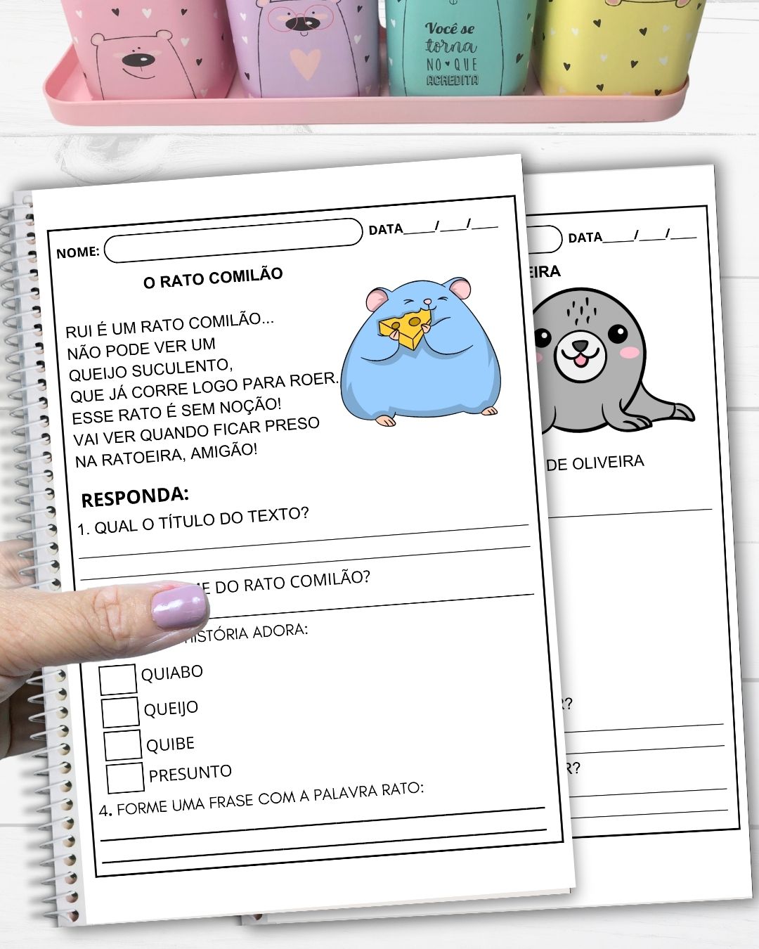 Pequenos Textos com Cenário 3D - Imagem 4