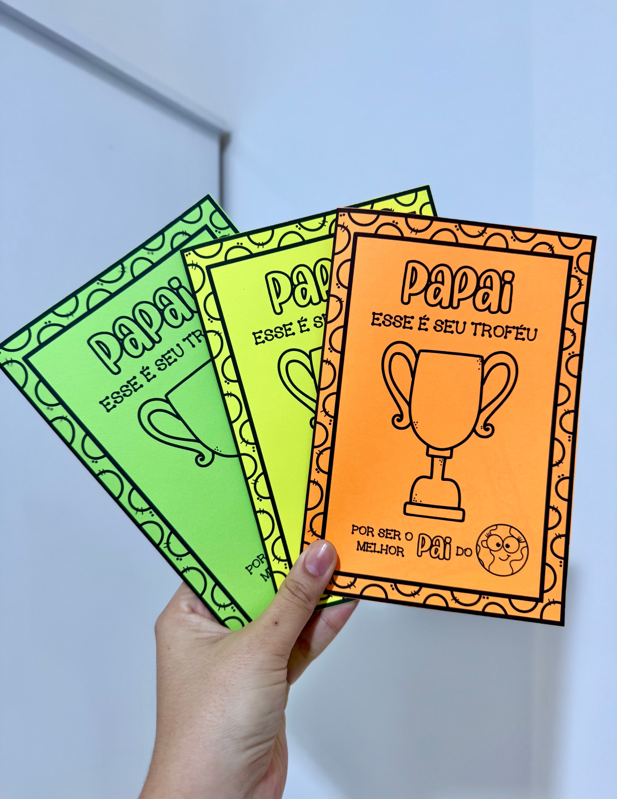 Kit Dia dos Pais tema Troféu - Imagem 6