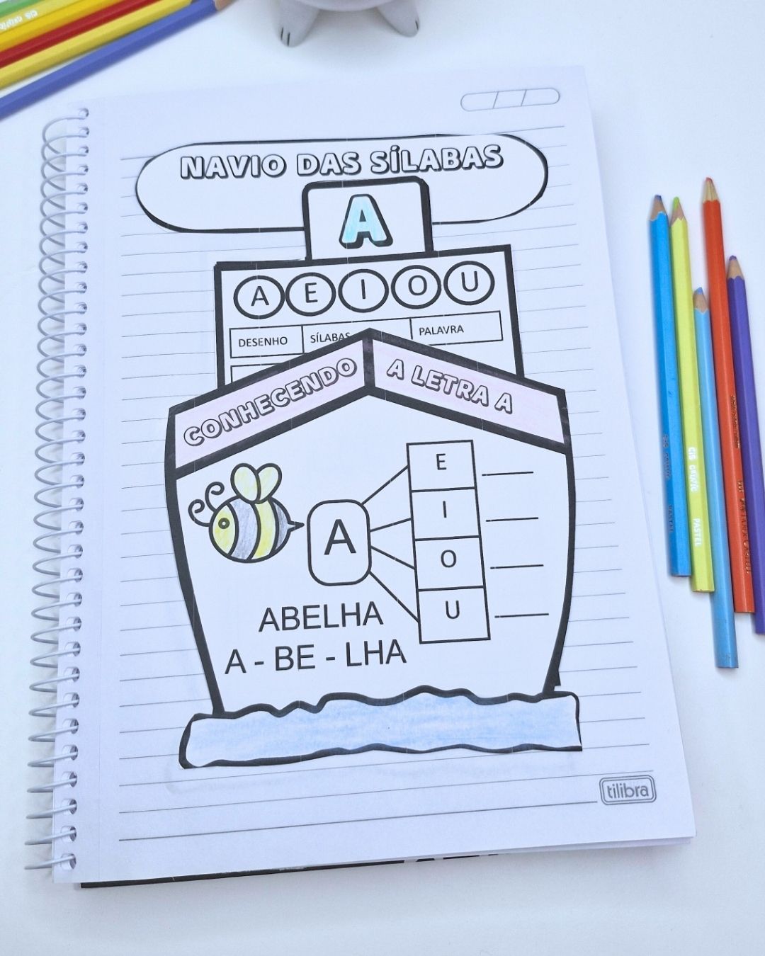 Atividades Sílabas Simples – Navio das Sílabas - Imagem 8