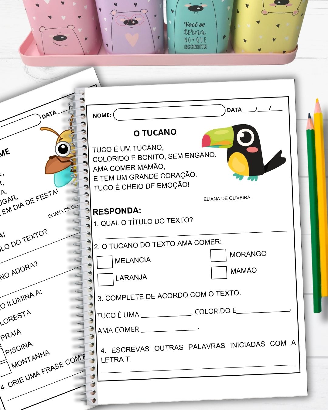 Pequenos Textos com Cenário 3D - Imagem 7