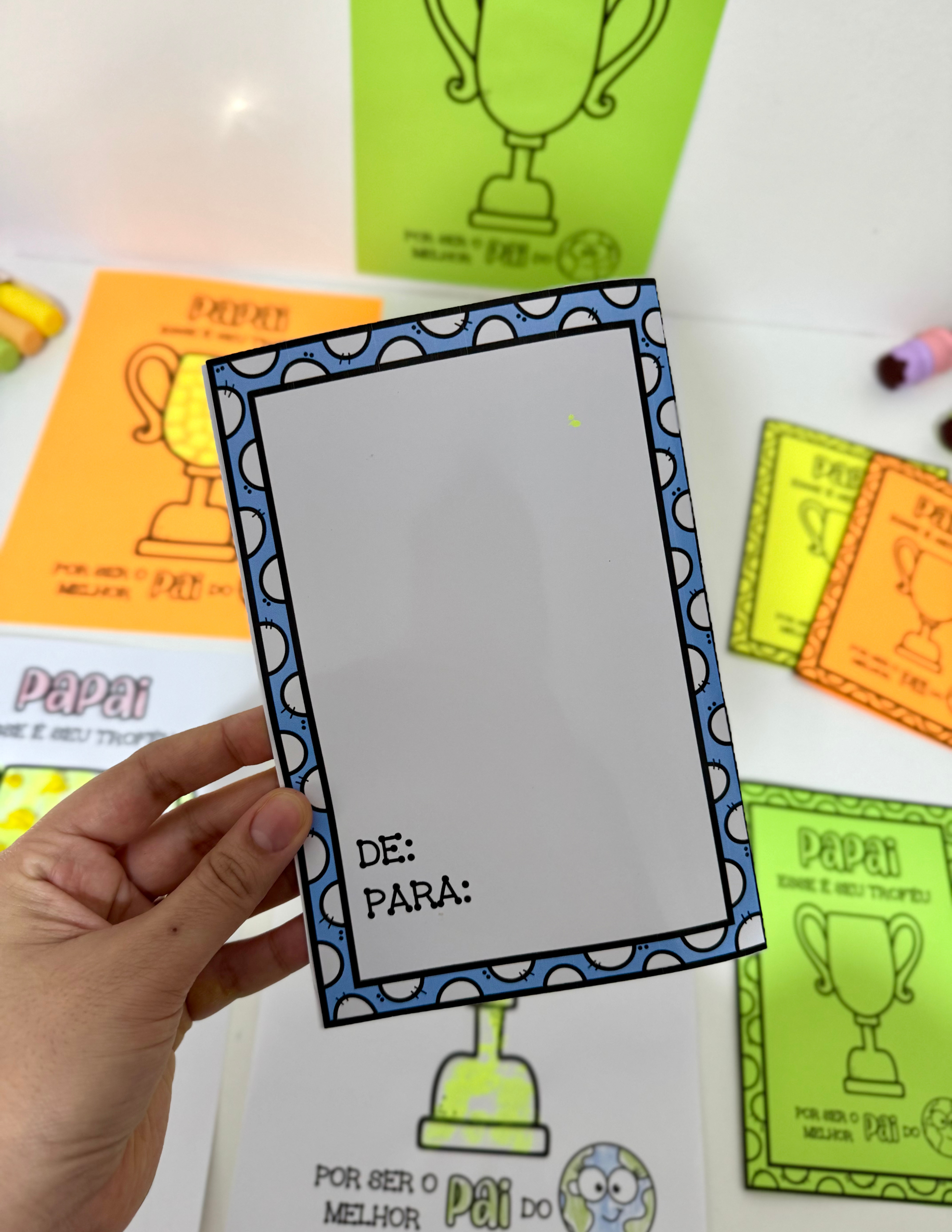 Kit Dia dos Pais tema Troféu - Imagem 7
