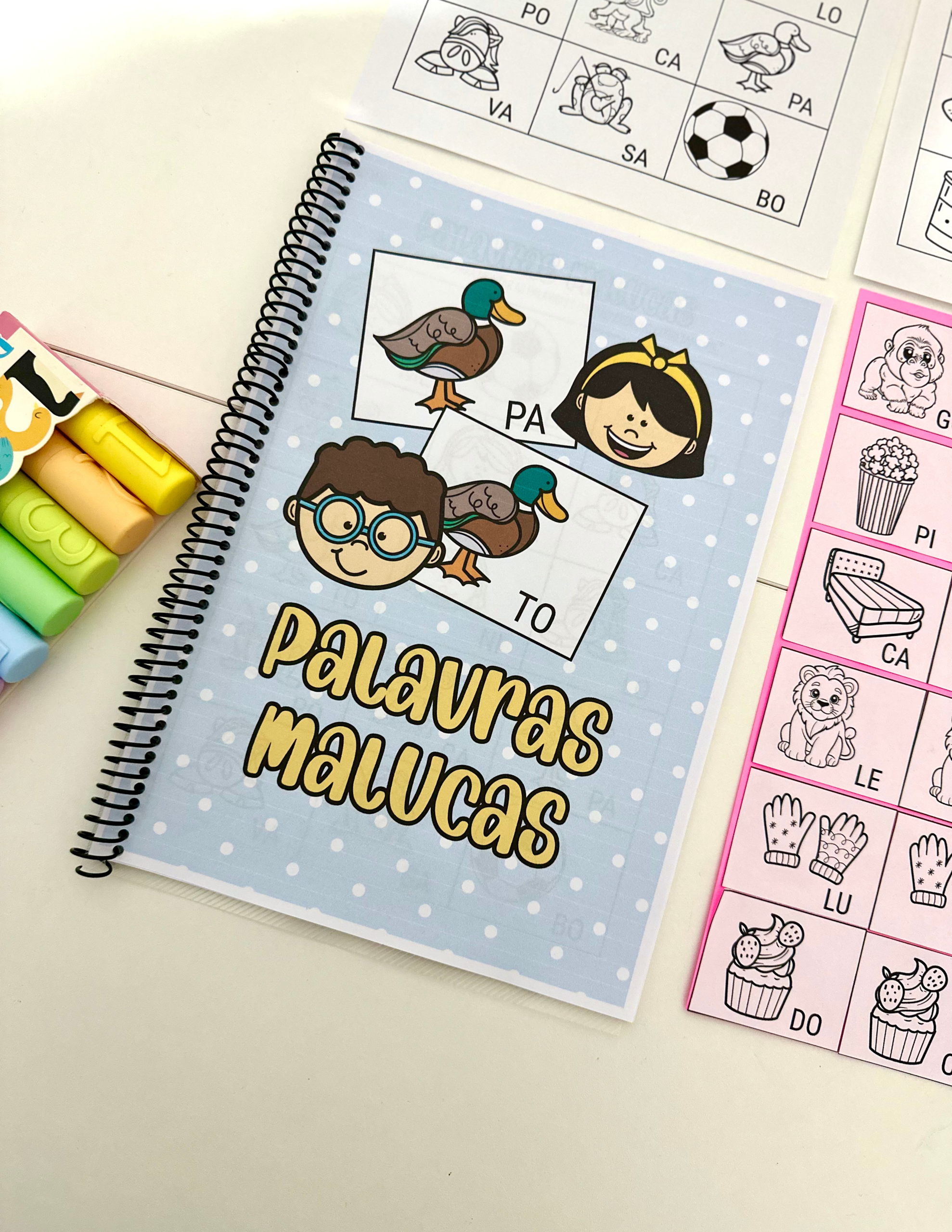 Apostila Palavras Malucas - Sílabas Simples - Imagem 9
