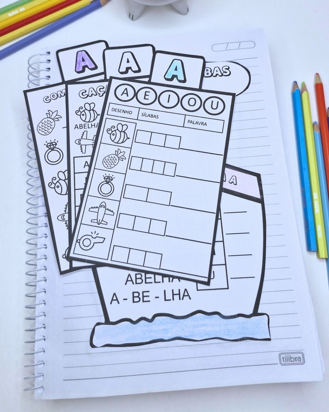 Atividades Sílabas Simples – Navio das Sílabas - Imagem 9