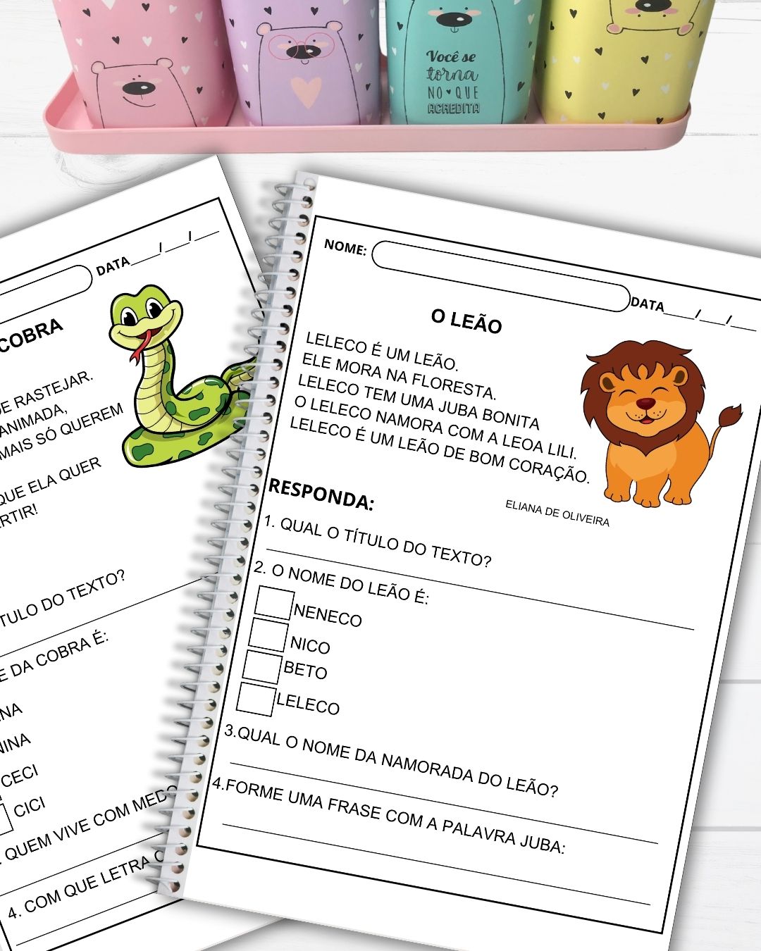 Pequenos Textos com Cenário 3D - Imagem 8