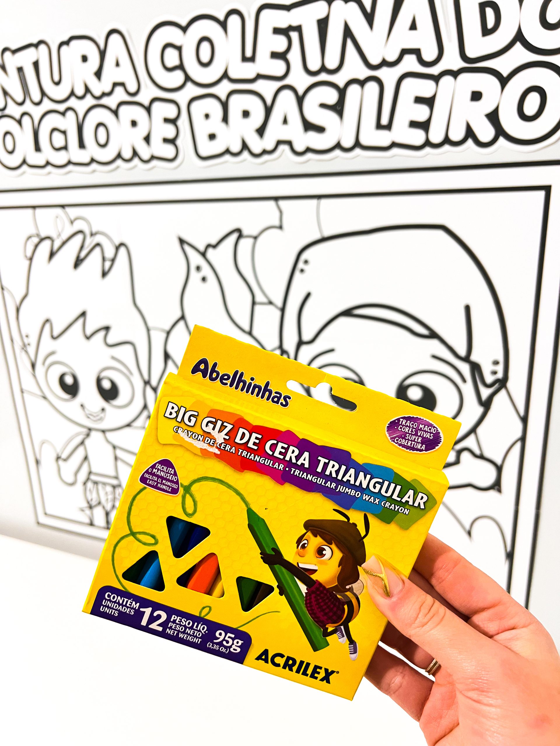 Cartaz Colaborativo do Folclore para Colorir - Imagem 8