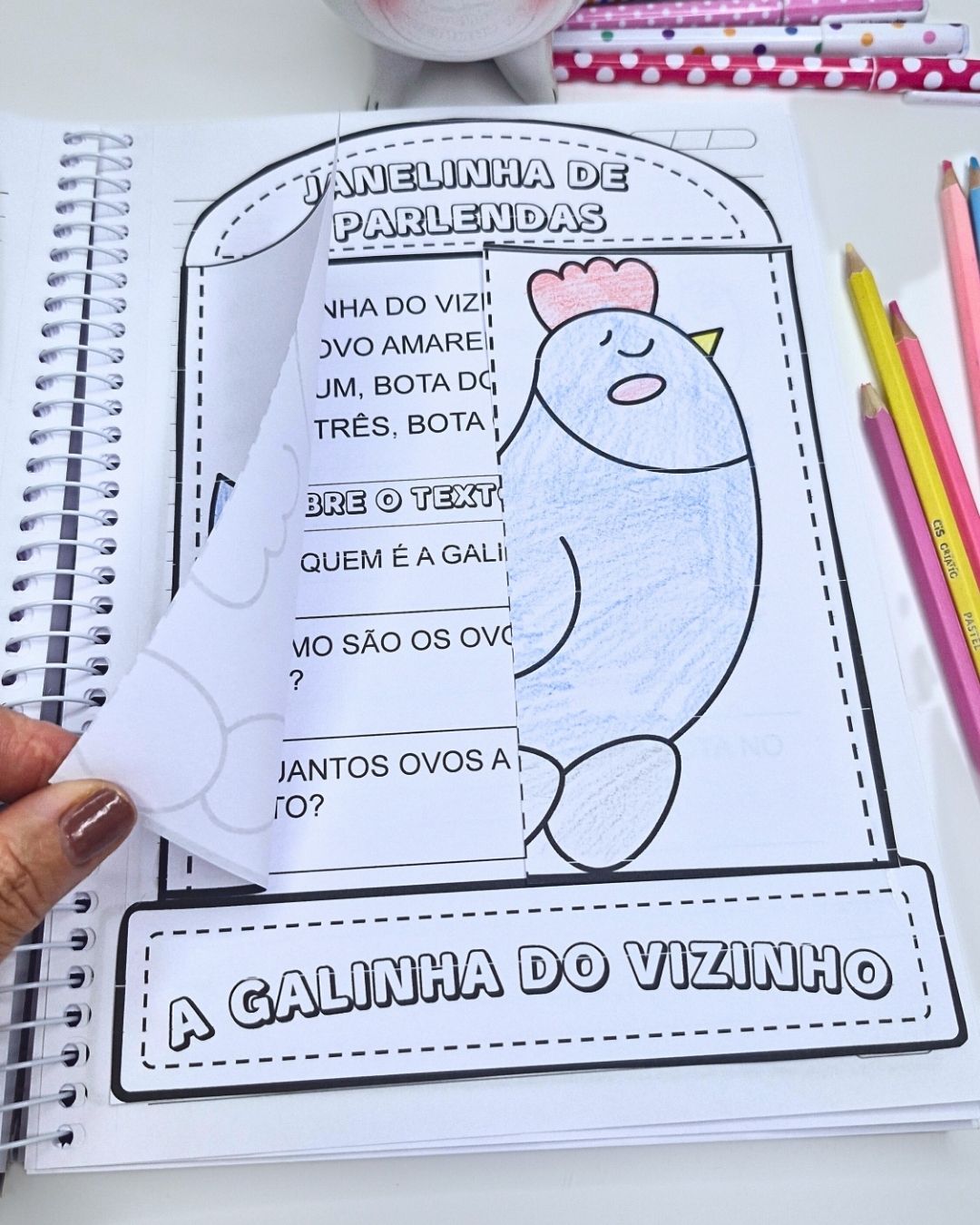 Janelinhas de Parlendas – 20 páginas - Imagem 11