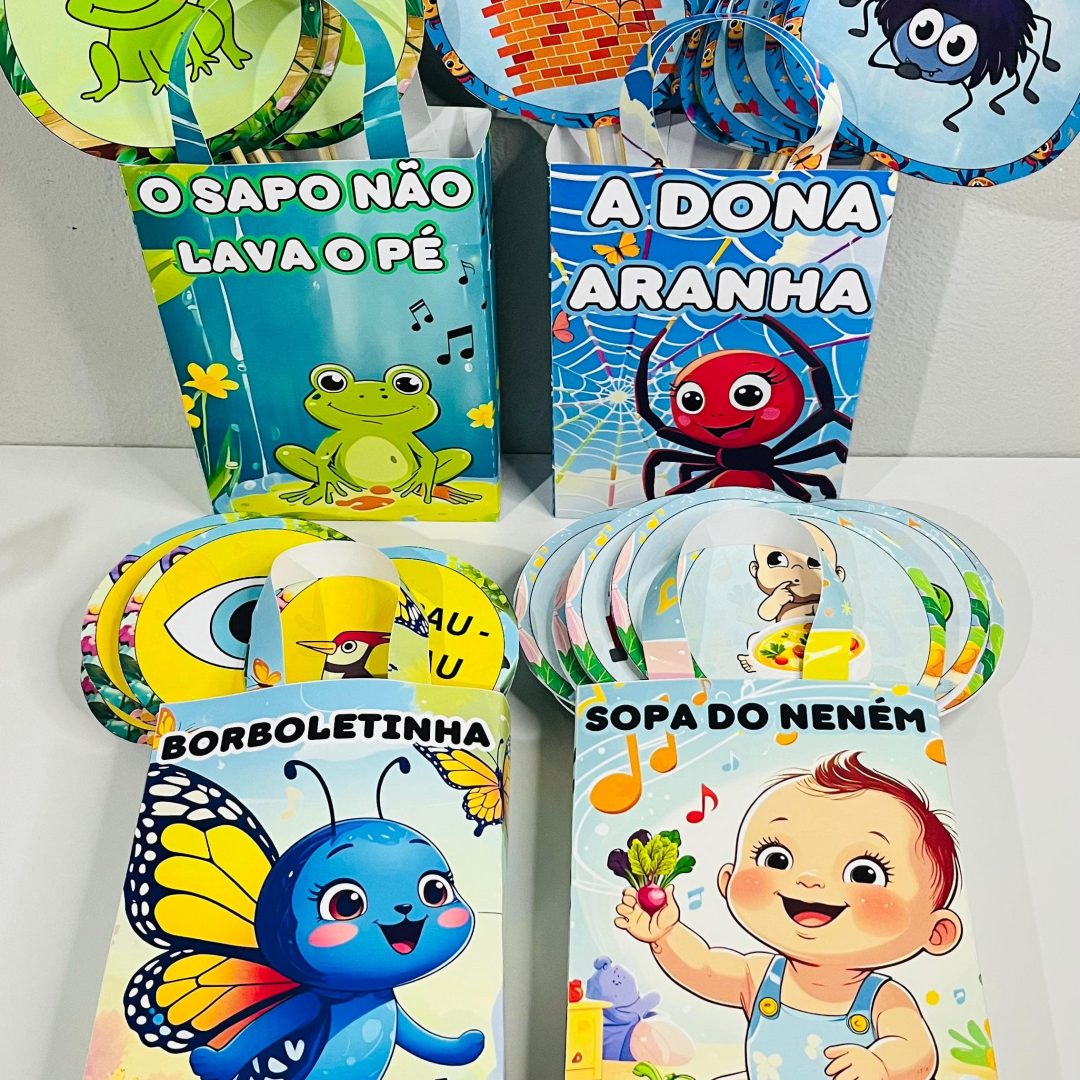 Combo Sacola Musical Infantil – 4 Sacolinhas PDF