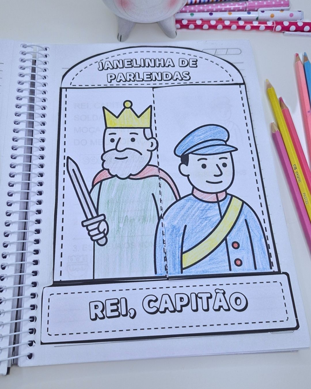 Janelinhas de Parlendas – 20 páginas