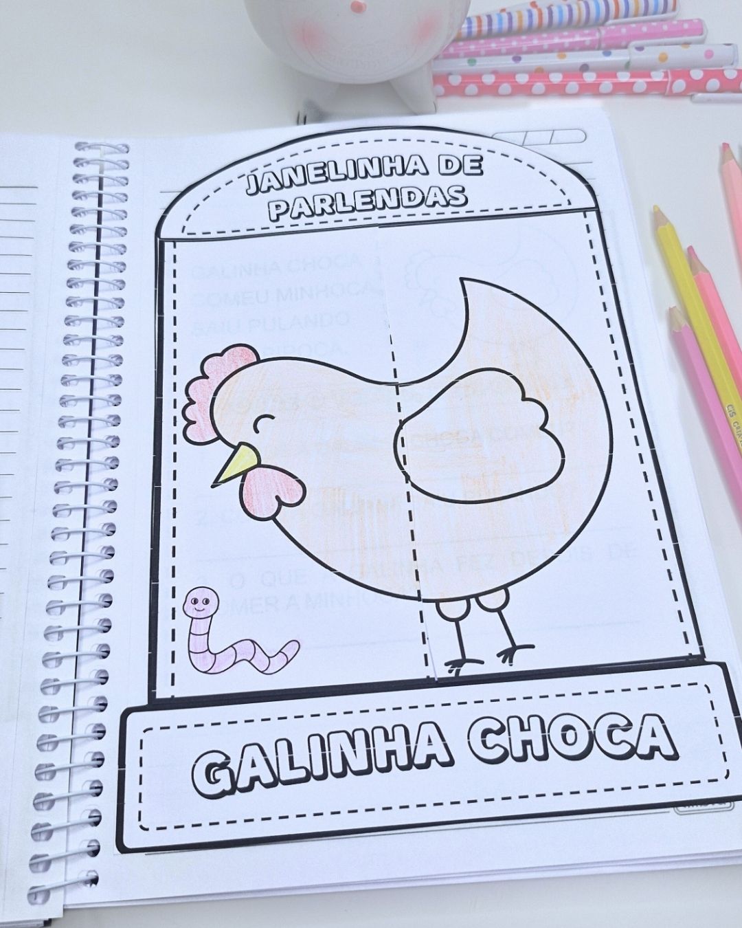 Janelinhas de Parlendas – 20 páginas - Imagem 6