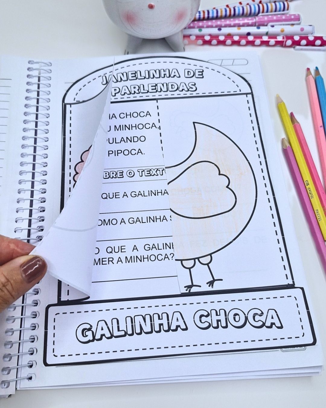 Janelinhas de Parlendas – 20 páginas - Imagem 7