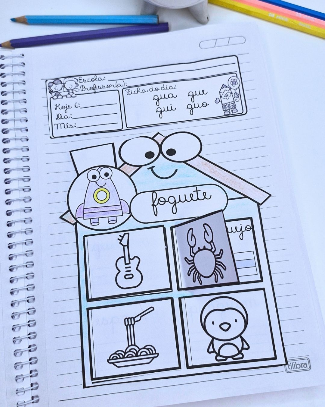 Casa da Leitura – Caligrafia Sílabas Complexas - Imagem 8