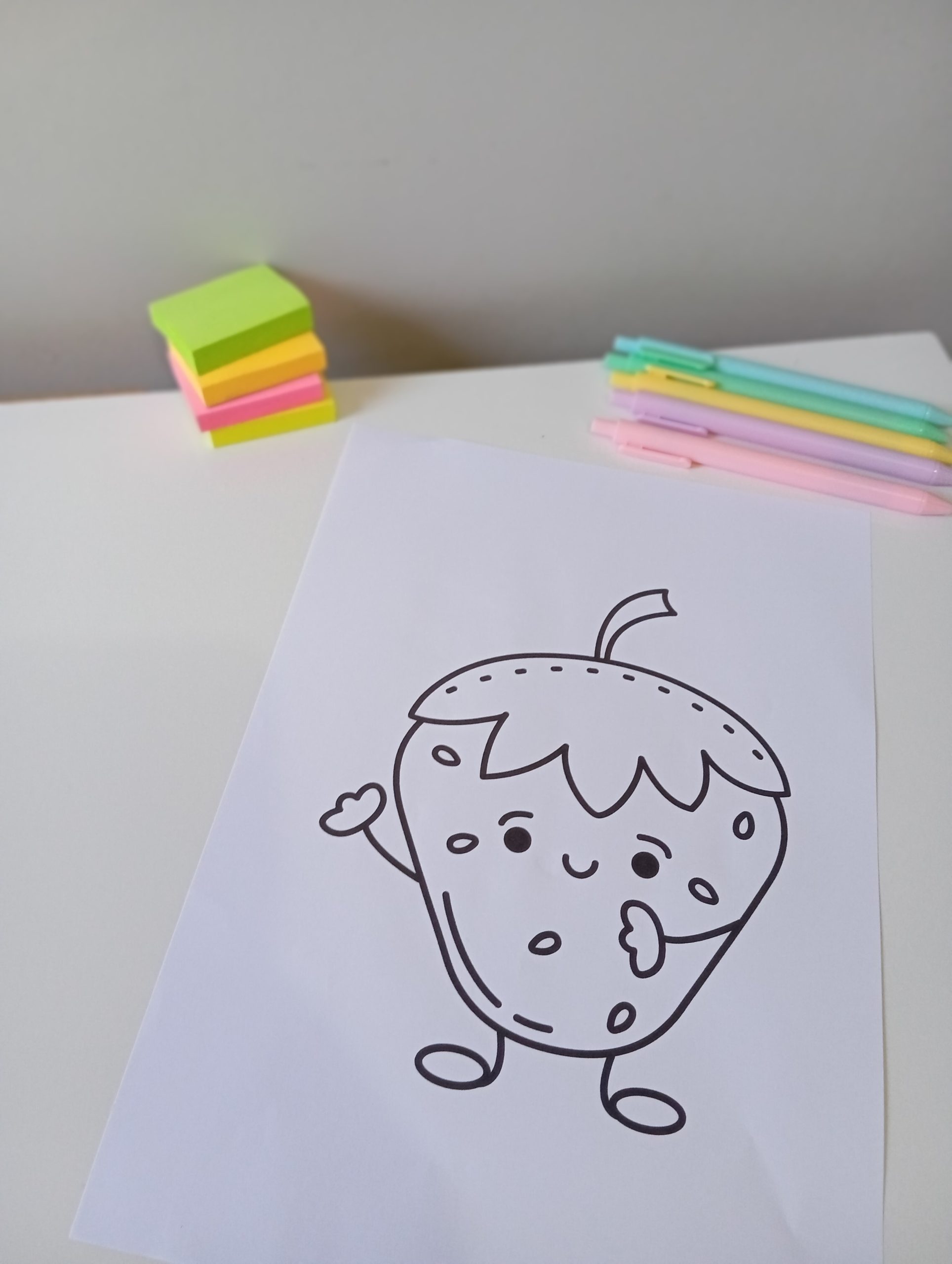 Livro de colorir Morangos - Imagem 6