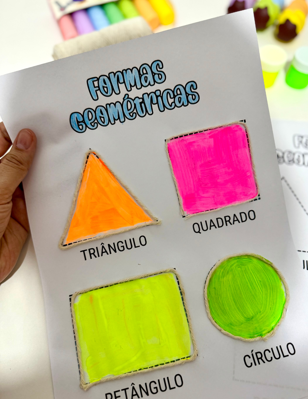 Atividade Formas Geométricas para trabalhar diversas habilidades com ...
