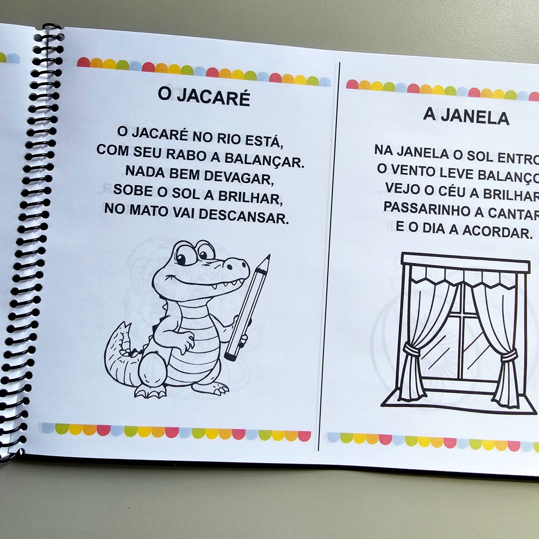 Meu Livrinho de Leitura – Para Ler e Colorir