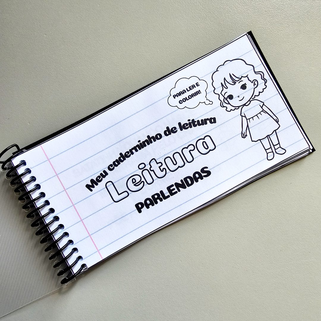 Caderninho de Leitura – Parlendas para Ler e Colorir
