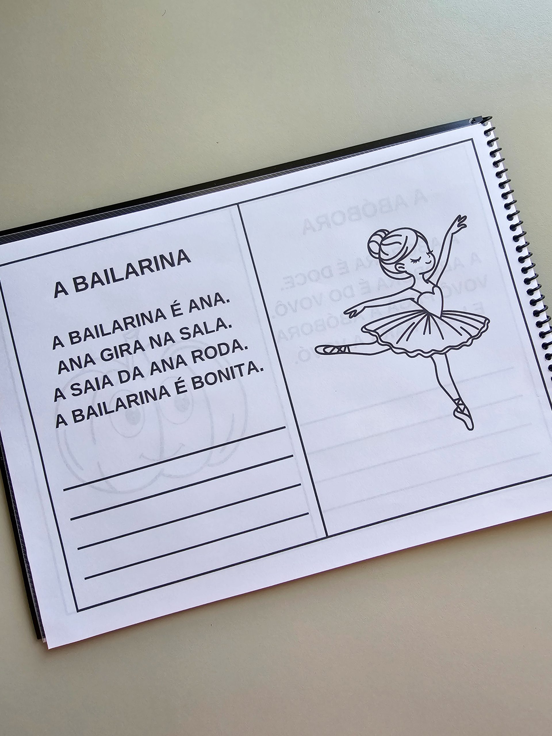 Livrinho de Leitura com Sílabas Simples + livrinho letra cursiva - Imagem 4