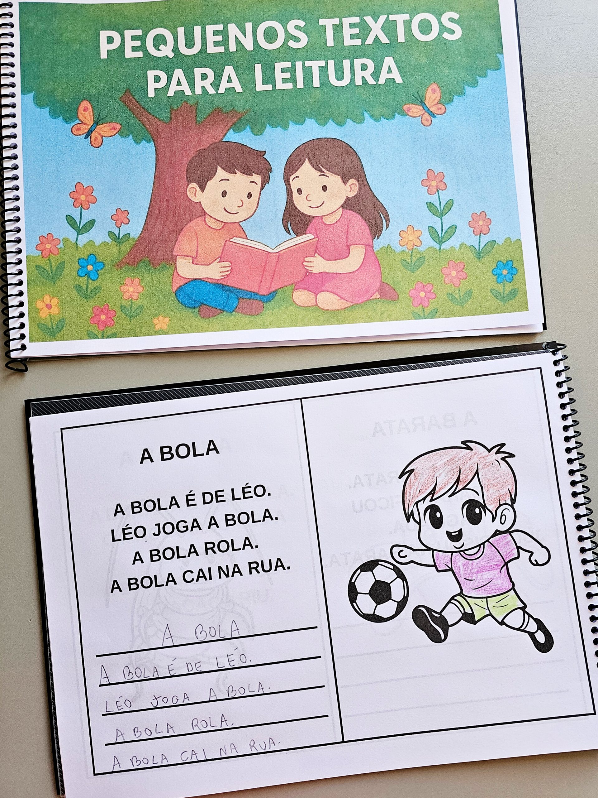 Livrinho de Leitura com Sílabas Simples + livrinho letra cursiva - Imagem 3