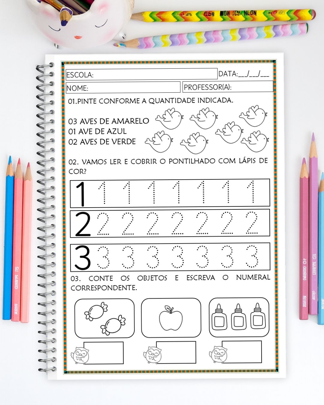 Matemática para Alfabetização: Números de 0 a 99 - Imagem 3