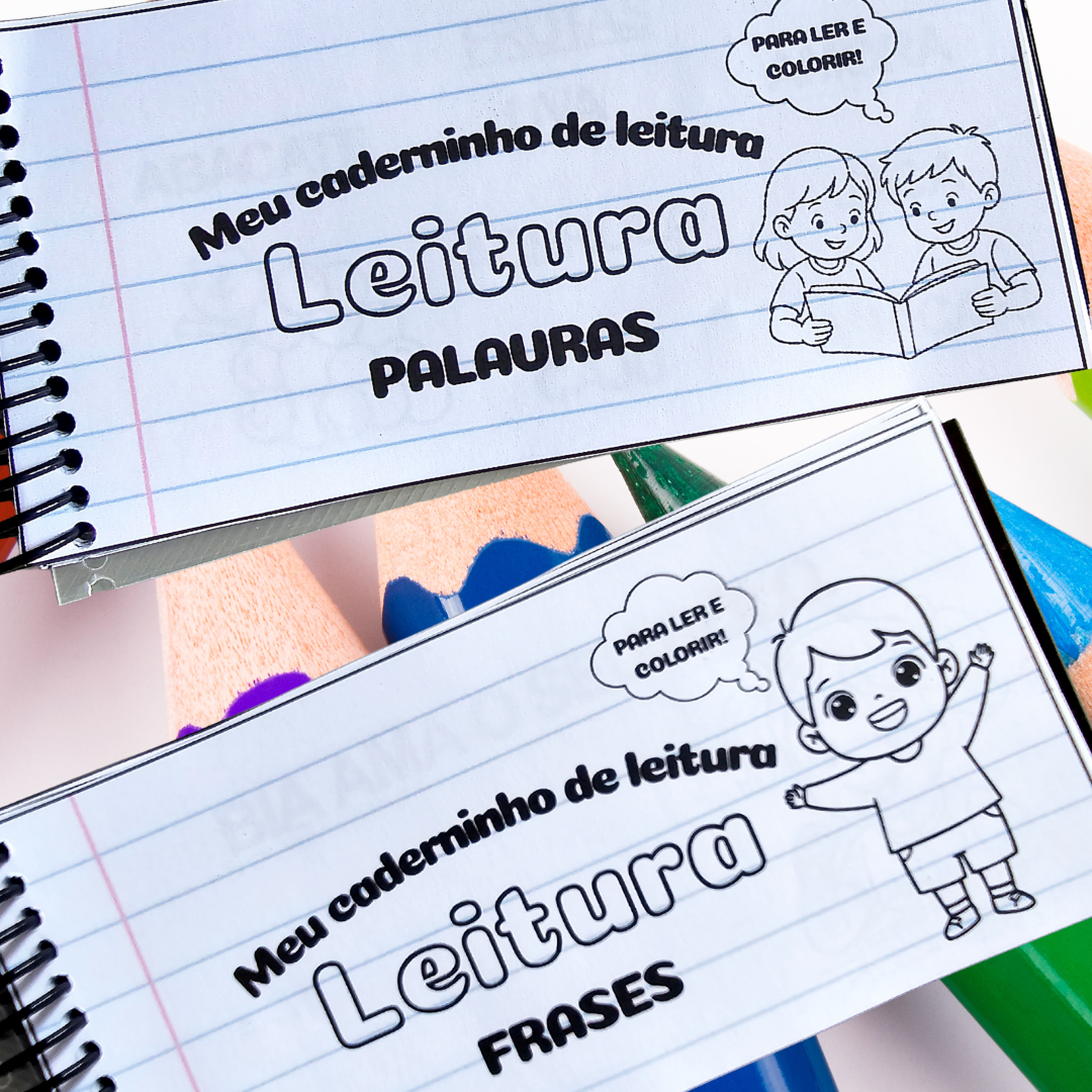 2 livrinhos - frases e palavras