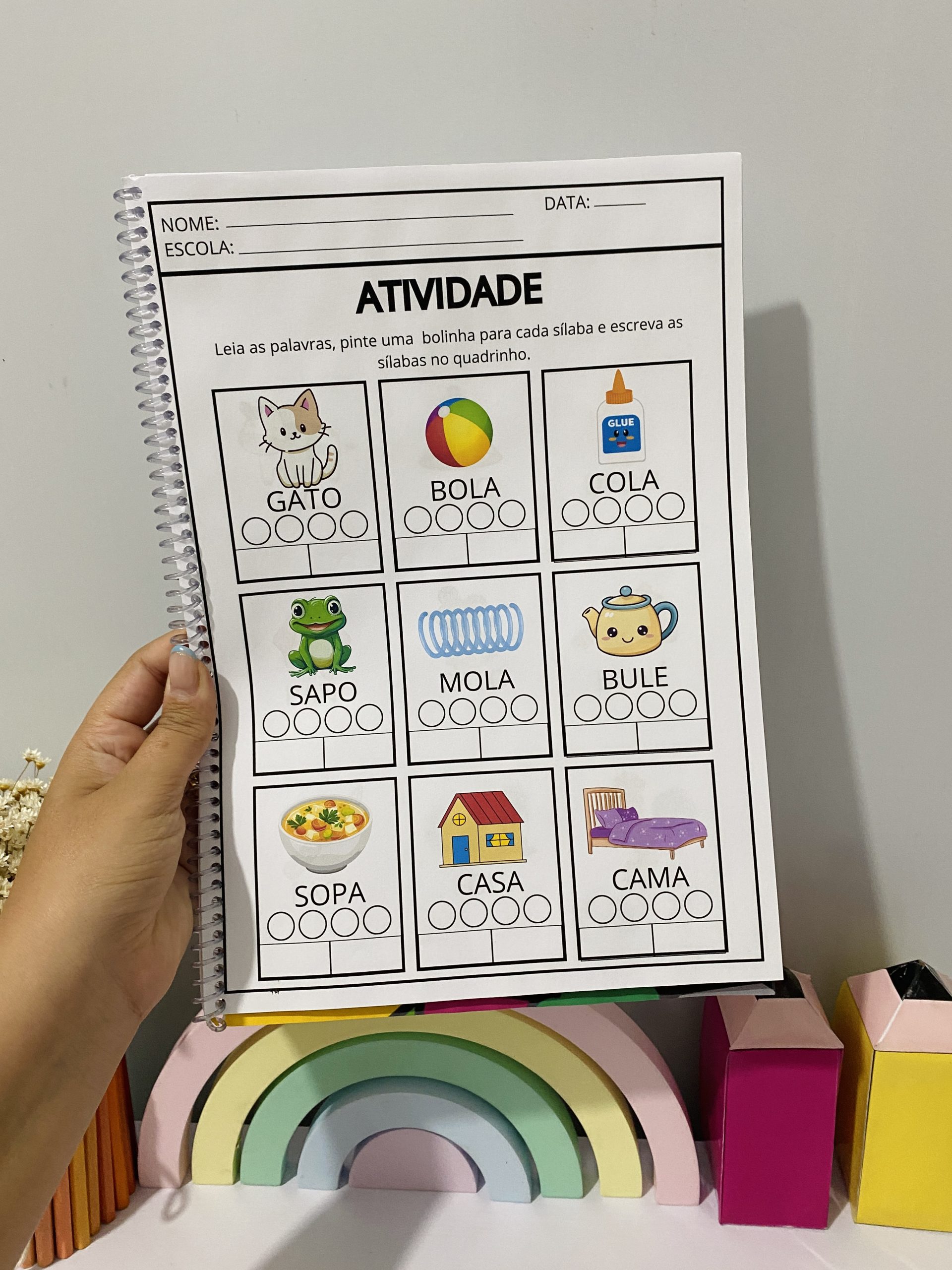 Apostila Sílabas na Prática - Imagem 2