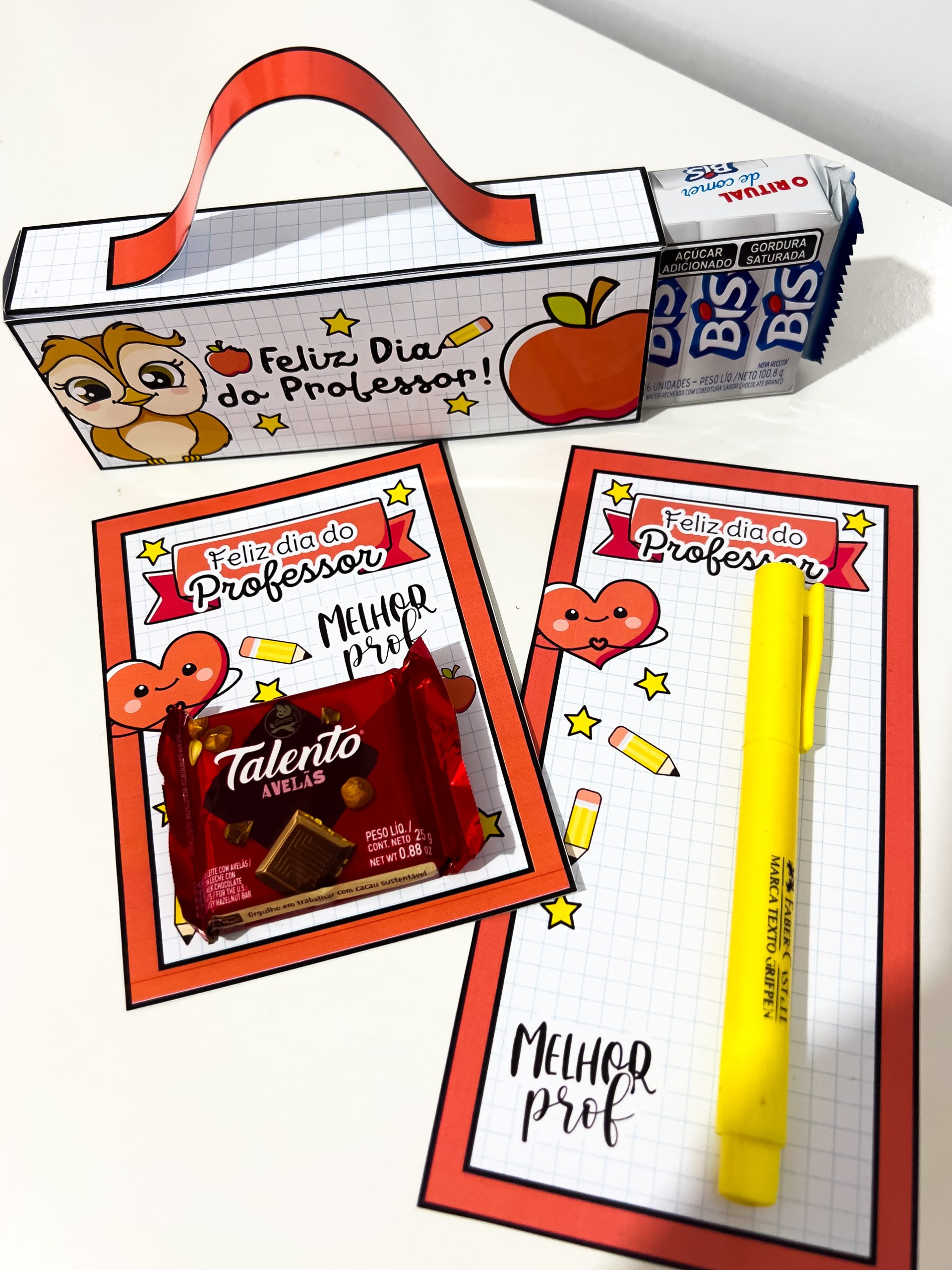 Kit Lembrancinhas Dia dos Professores