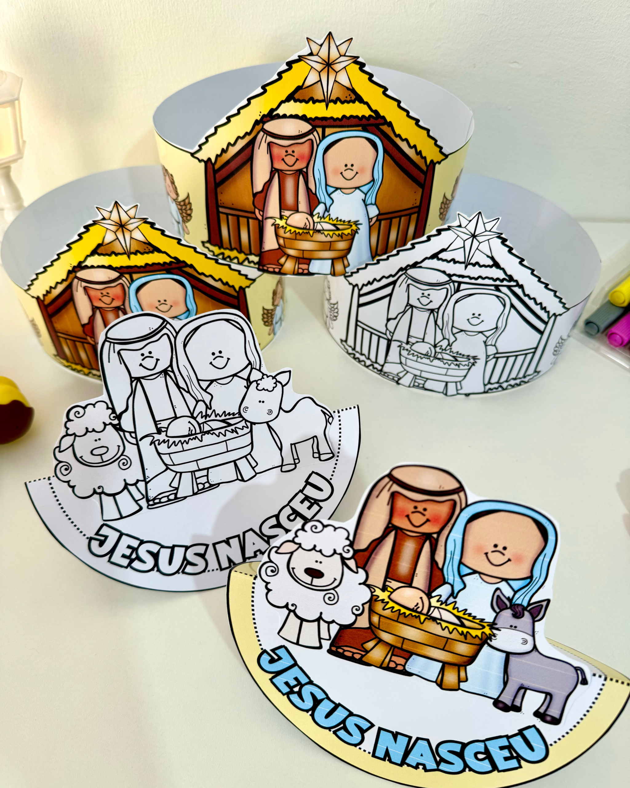 Presépio Dançante e Coroa de Natal - Imagem 6