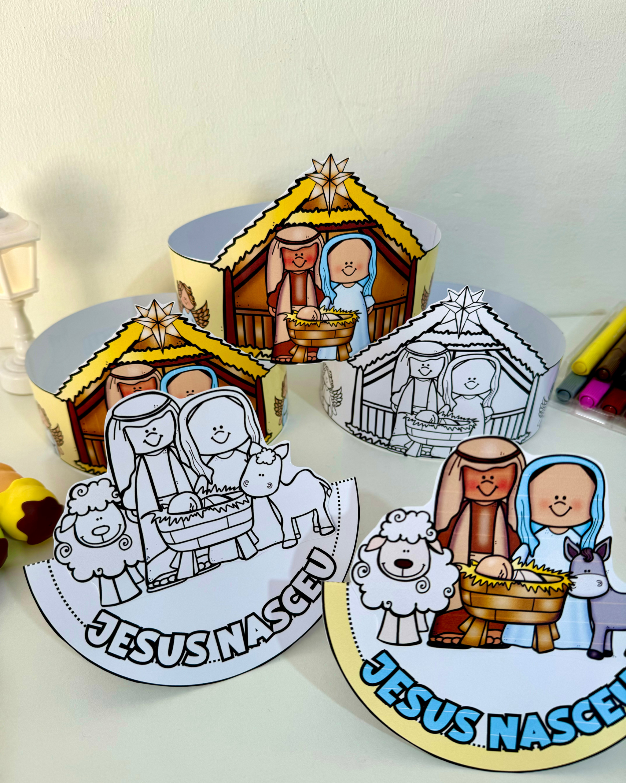 Presépio Dançante e Coroa de Natal - Imagem 7