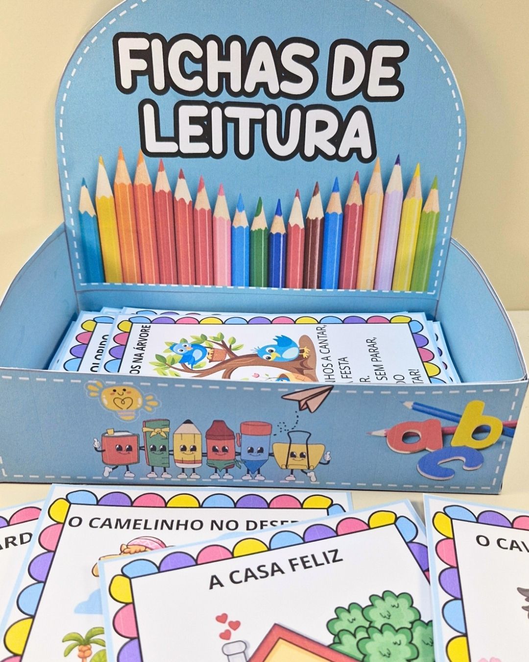 Fichas de Leitura – 60 textos