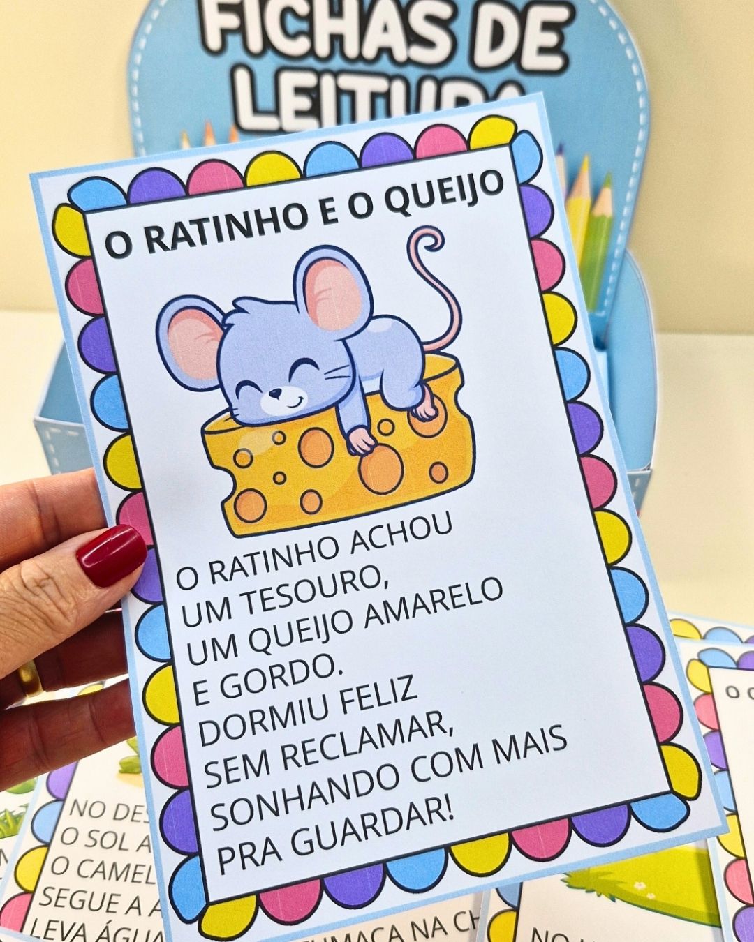 Fichas de Leitura – 60 textos - Imagem 4