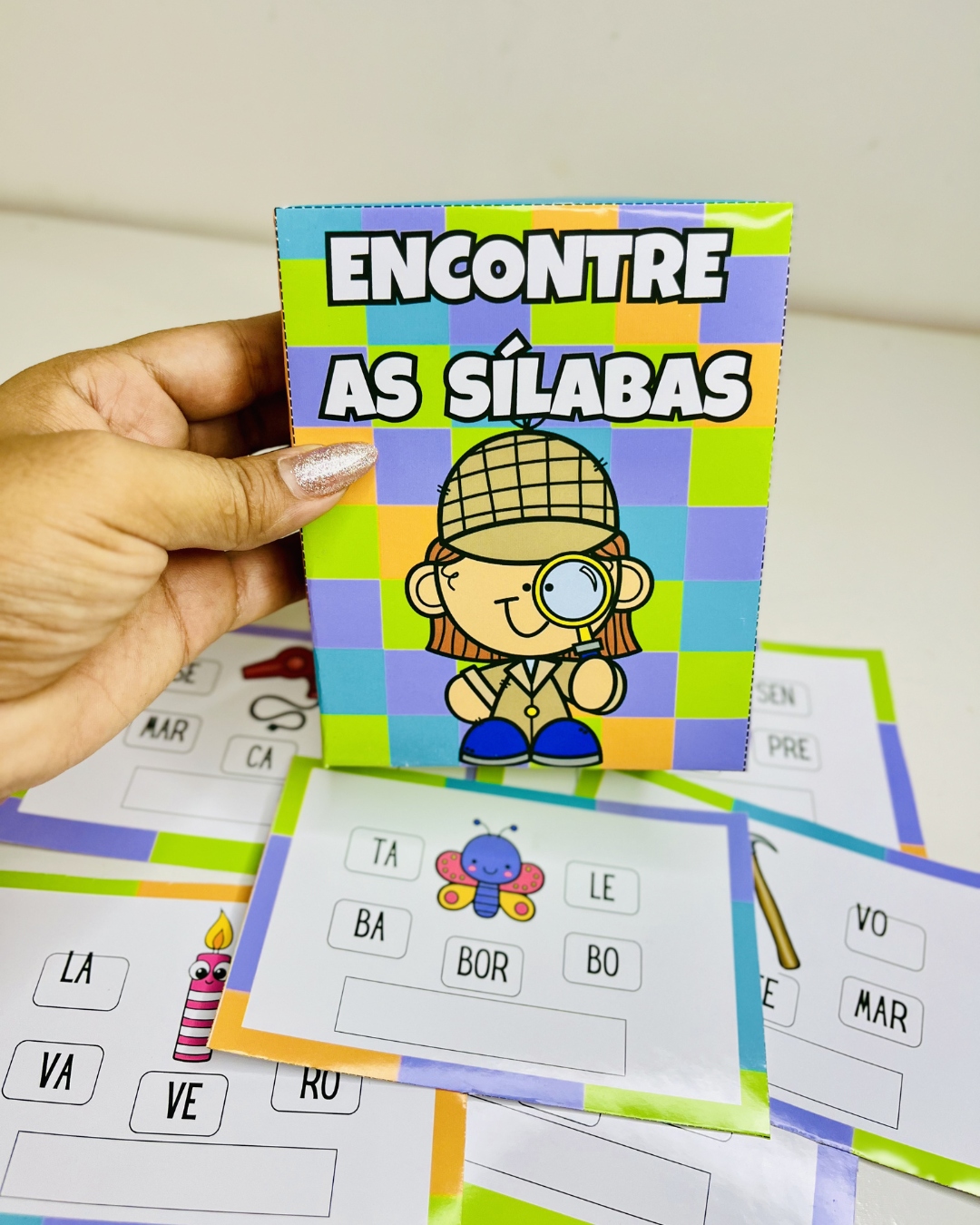 Encontre as Sílabas Corretas para Formar a Palavra