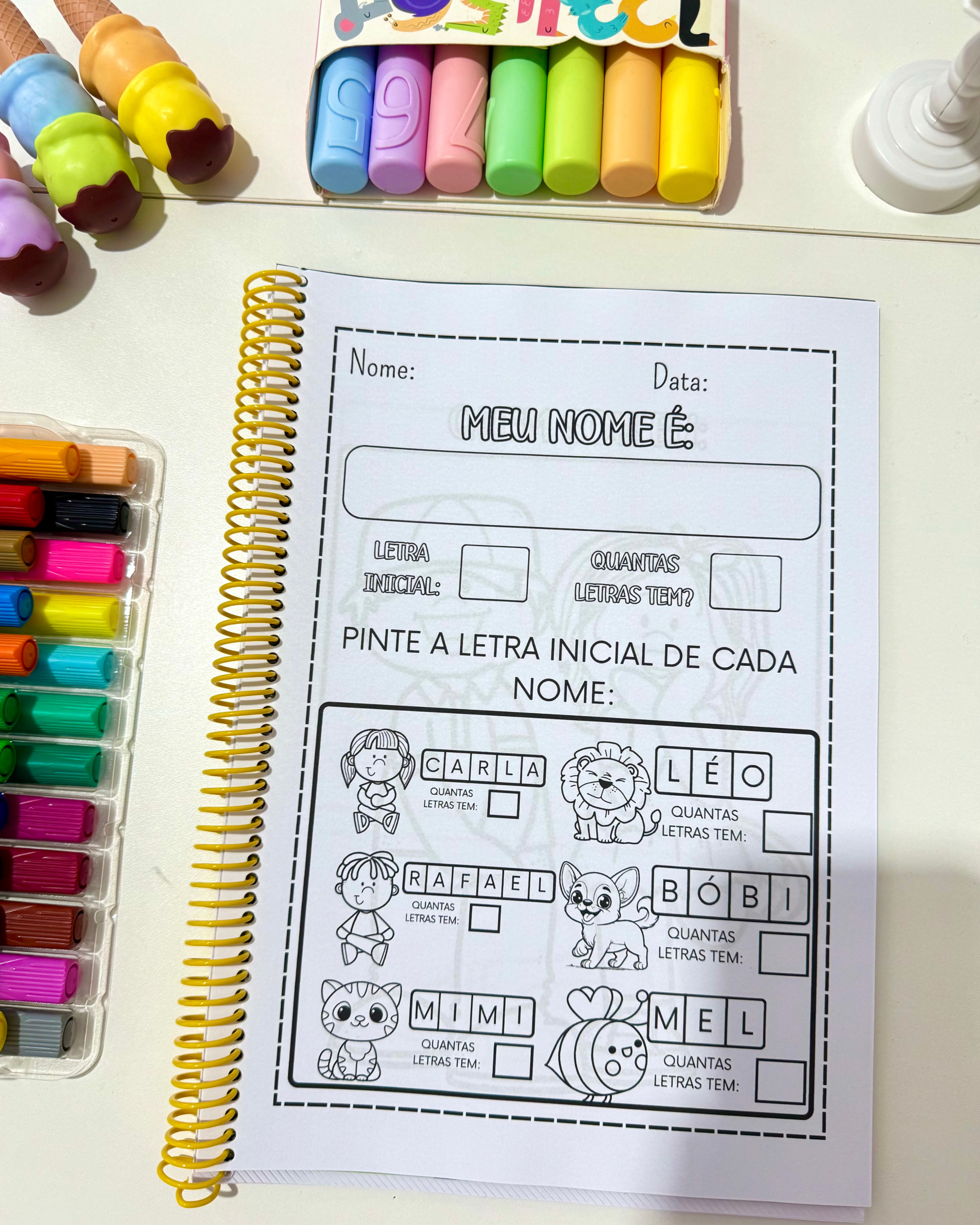 Apostila Atividades Nome Próprio - Imagem 9
