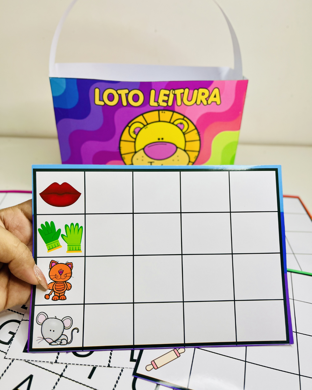 Loto Leitura - Fichas de Palavras Dissílabas - Imagem 2